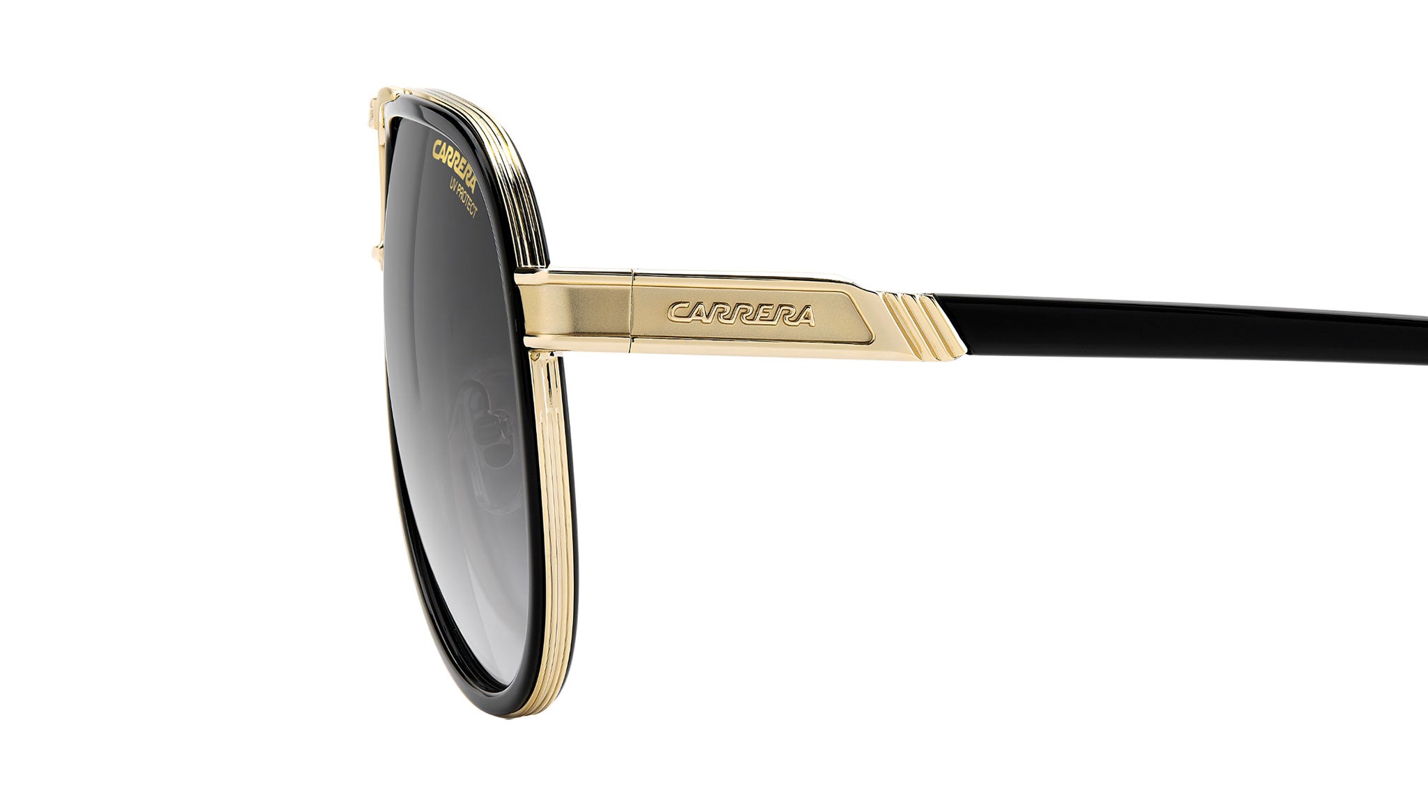 Carrera CARRERA 1076/S 2M2 9O Sunglasses Black Gold - eye-oo.com display picture 3