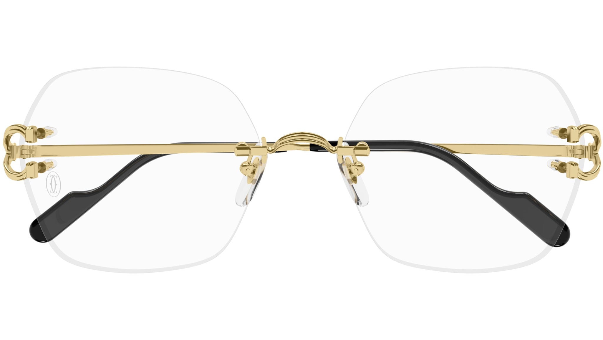 Cartier CT0564O 001 Eyeglasses Gold Gold - eye-oo.com