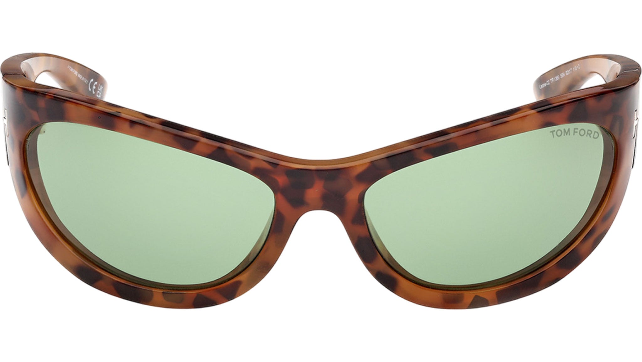 Tom Ford Leona-02 Sunglasses FT1365 55N Coloured Havana  display picture 2