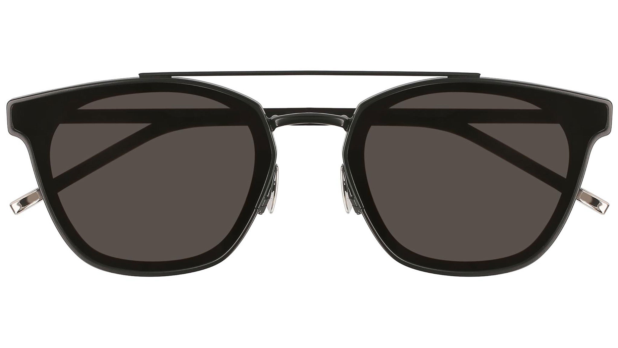 Saint Laurent SL 28 Metal 001 Semimatte Black Sunglasses