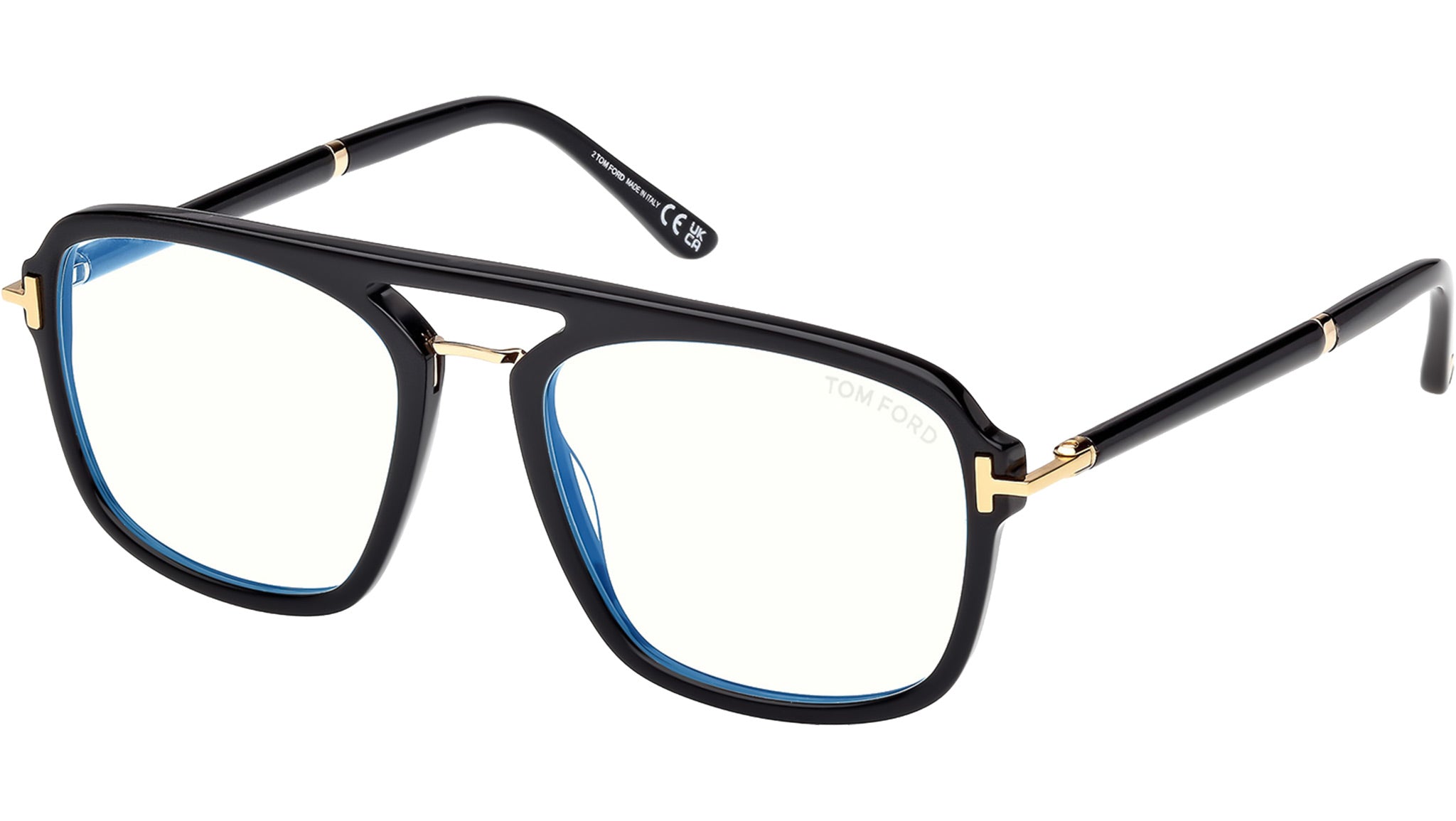 Tom Ford FT6086-B Glasses 001 Shiny Black - eye-oo.com