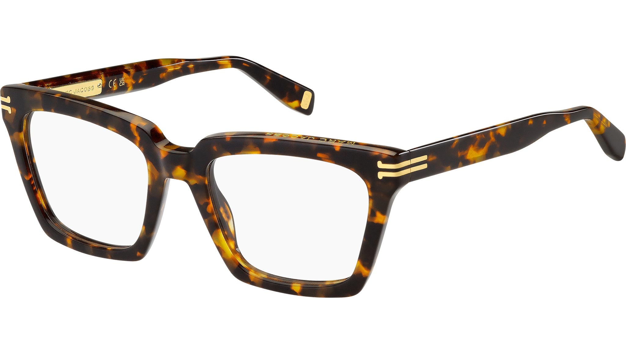 DENIM 165-0086-52 Eyeglasses Eye Glasses 0086 HAVANA Authentic New 52mm Marc Jacobs MJ 1100 086 Optical Frame Havana - eye-oo.com main image 3