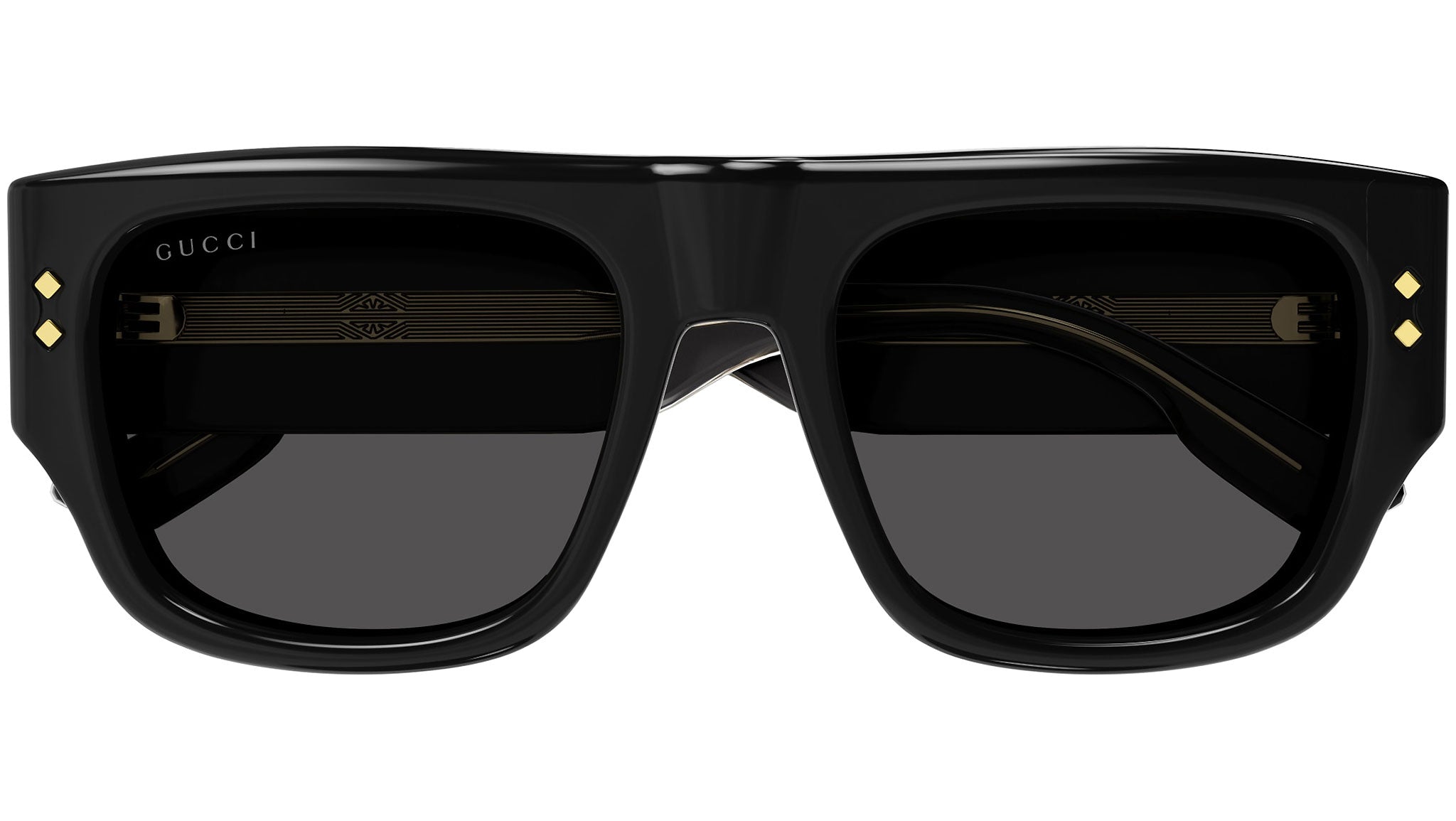 Gucci GG1262S 001 Black Grey Sunglasses - eye-oo.com