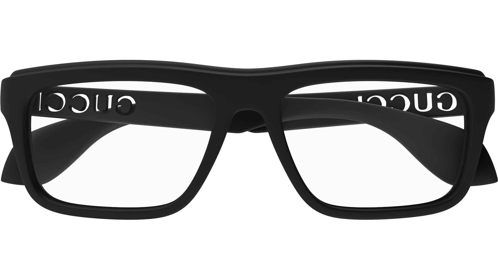 Gucci GG1572O 001 Eyeglasses Matte Black - eye-oo.com