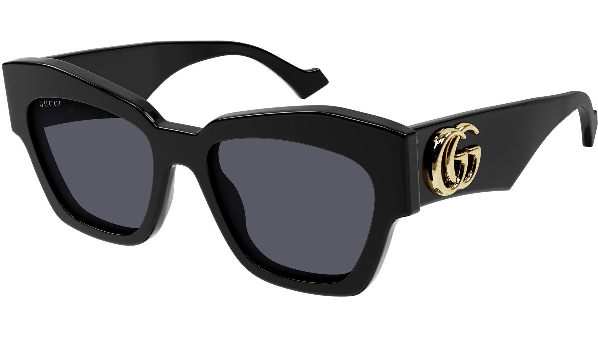 GUCCI サングラス ブラック系 GG2214 Gucci GG1422S 001 Sunglasses Shiny Black - eye-oo.com