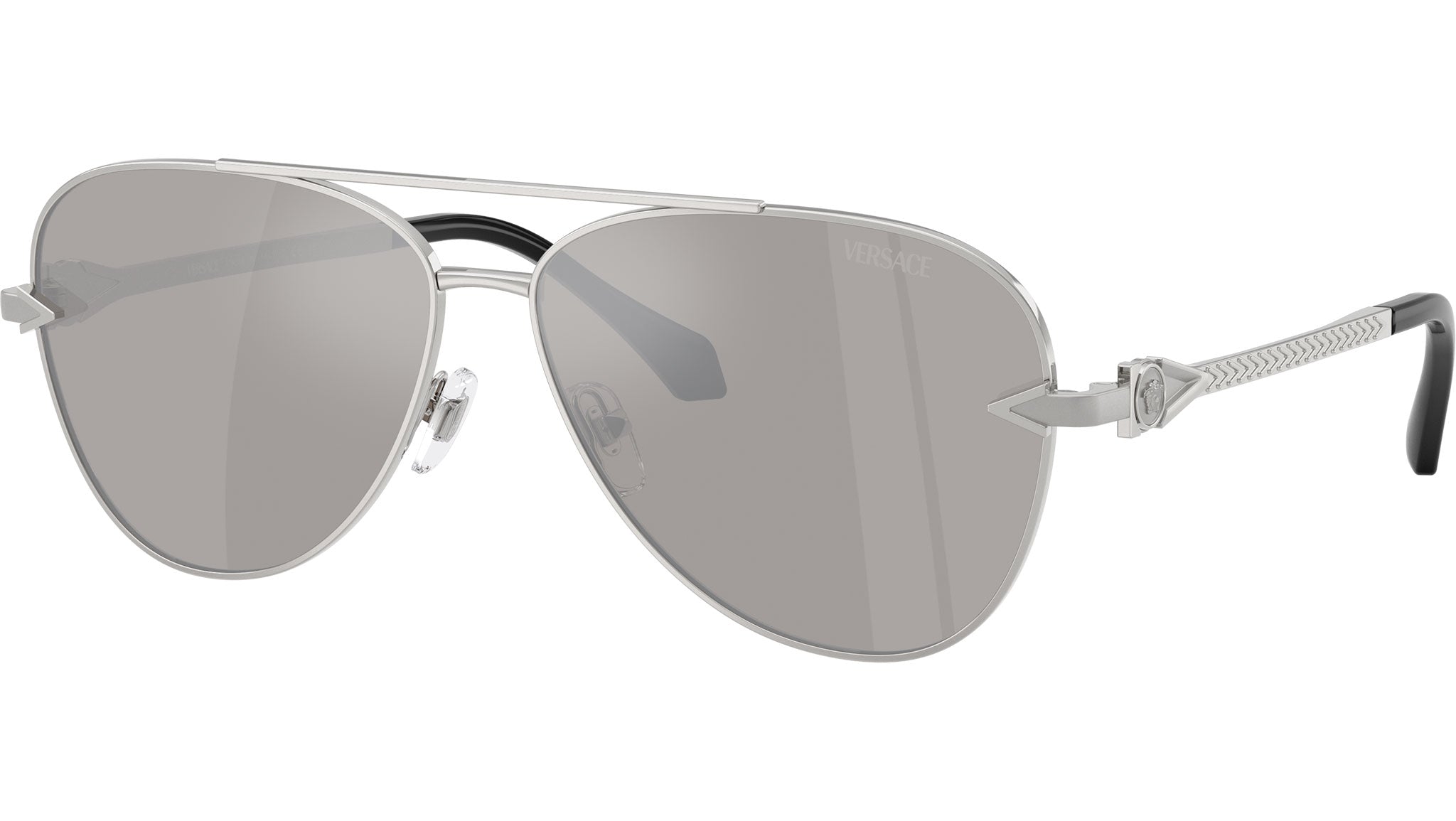 Versace VE2283 Sunglasses 10006G Silver - eye-oo.com display picture 3