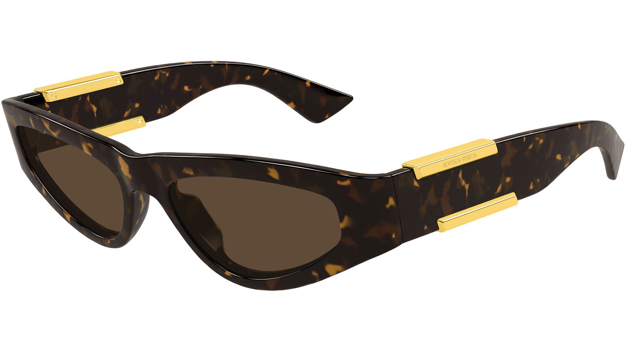 BV1407S Bottega Veneta Cat Eye Sunglasses 002 Havana - eye 