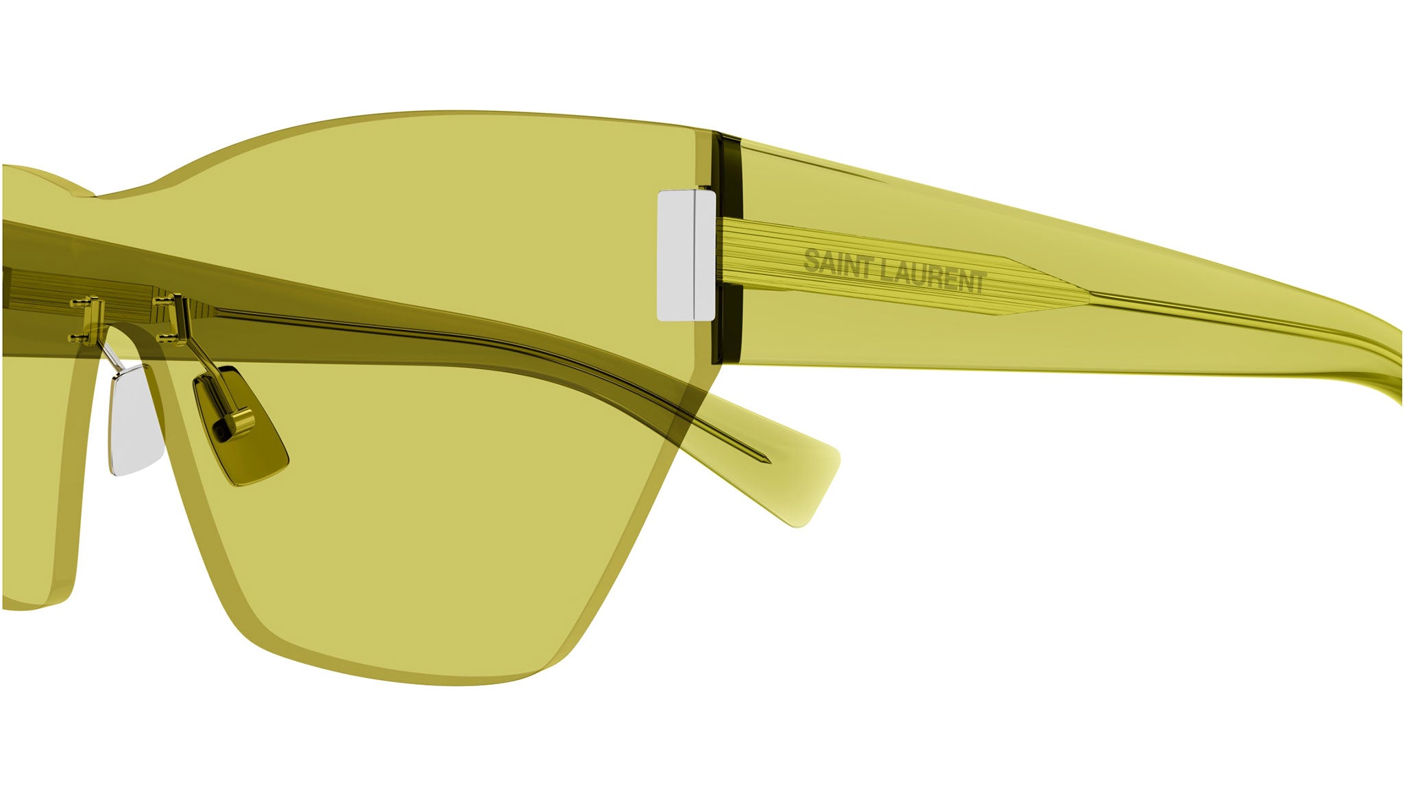 Saint Laurent SL 755 003 Transparent Yellow - eye-oo.com display picture 2