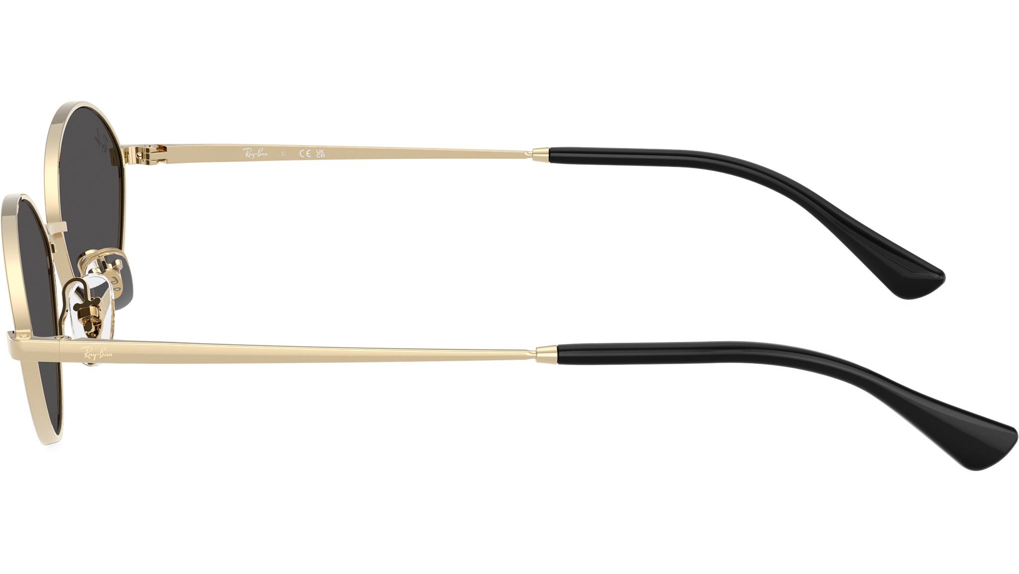 Rayban ゴールドフレーム　未使用　AVIATOR OPTICS Ray-Ban New Aviator Polarized+ Lenses XXL (62 - 14) with Brown