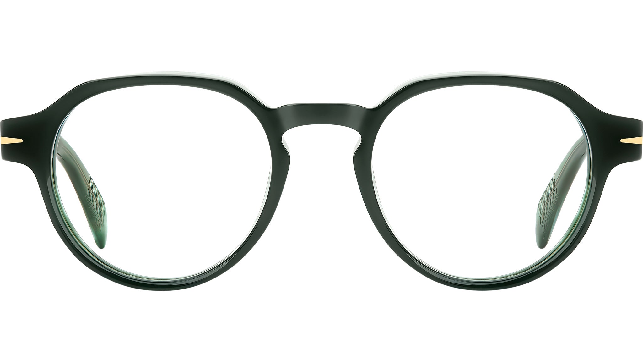 David Beckham DB 7153 HTV Optical Frame Green Horn Green - eye-oo.com