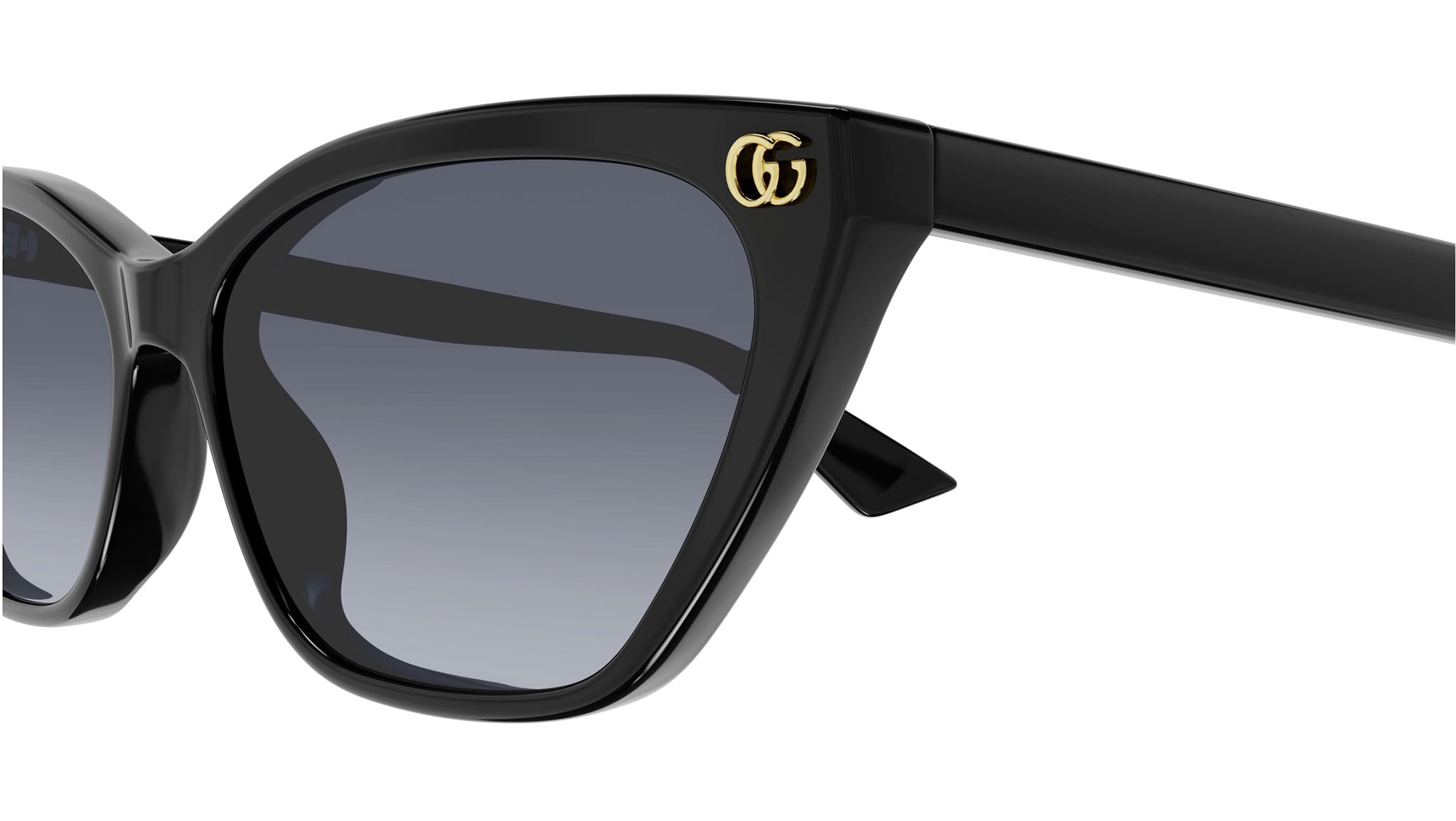 Gucci GG1815S 005 Cat Eye Sunglasses Black - eye-oo.com