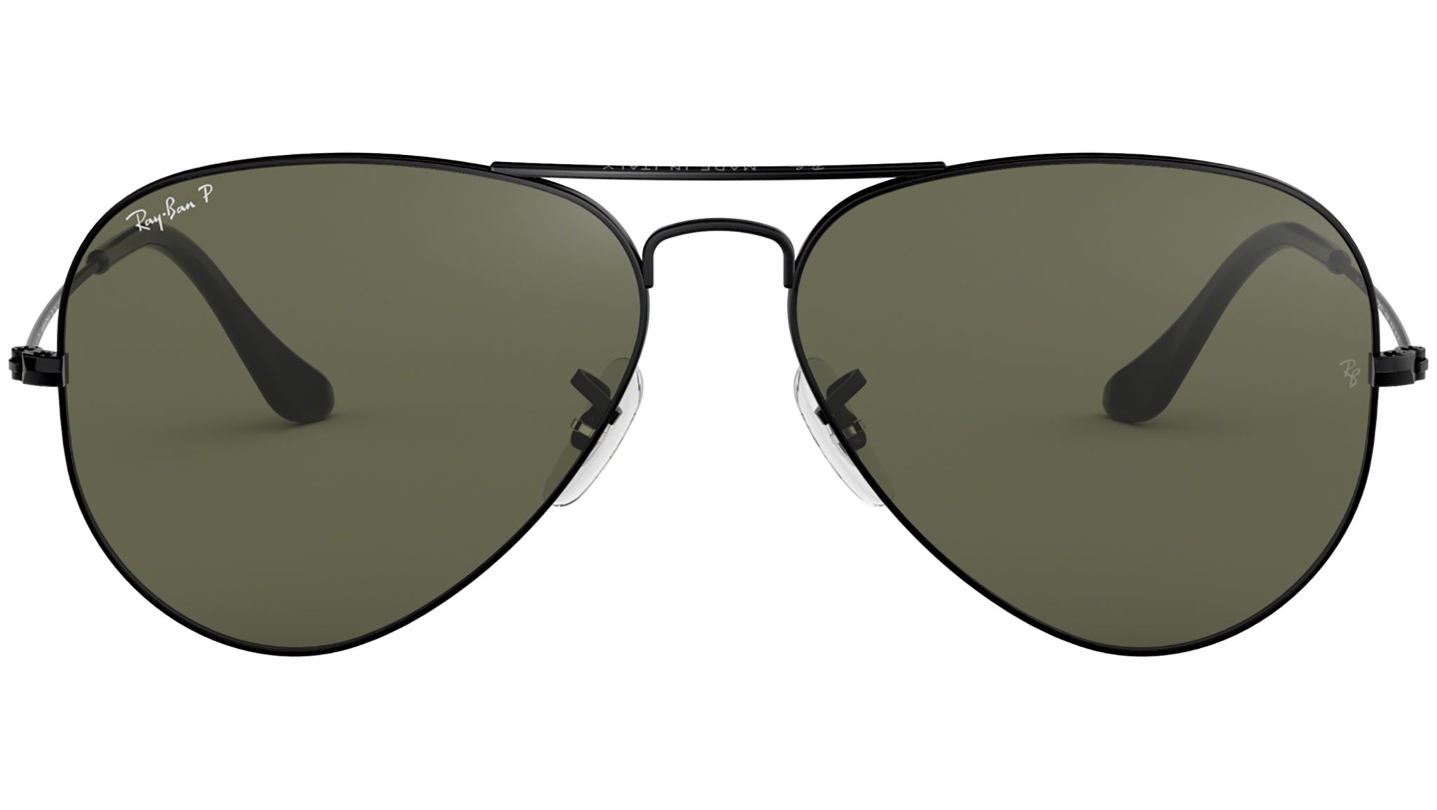 Ray-Ban Aviator RB3025 002/58 Black Sunglasses - eye-oo.com display picture 1