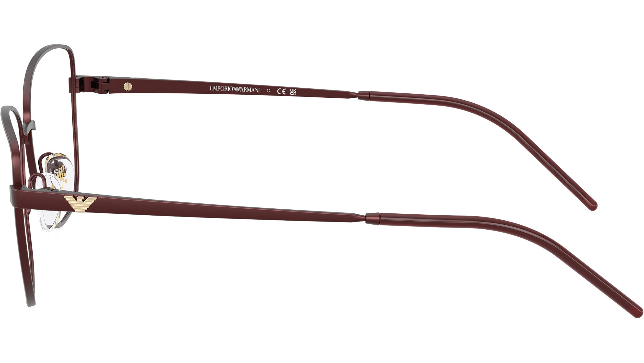 Emporio Armani Women\'s Matte Red Eyeglasses! Emporio Armani EA3246 Eyeglasses | LensCrafters main image 4