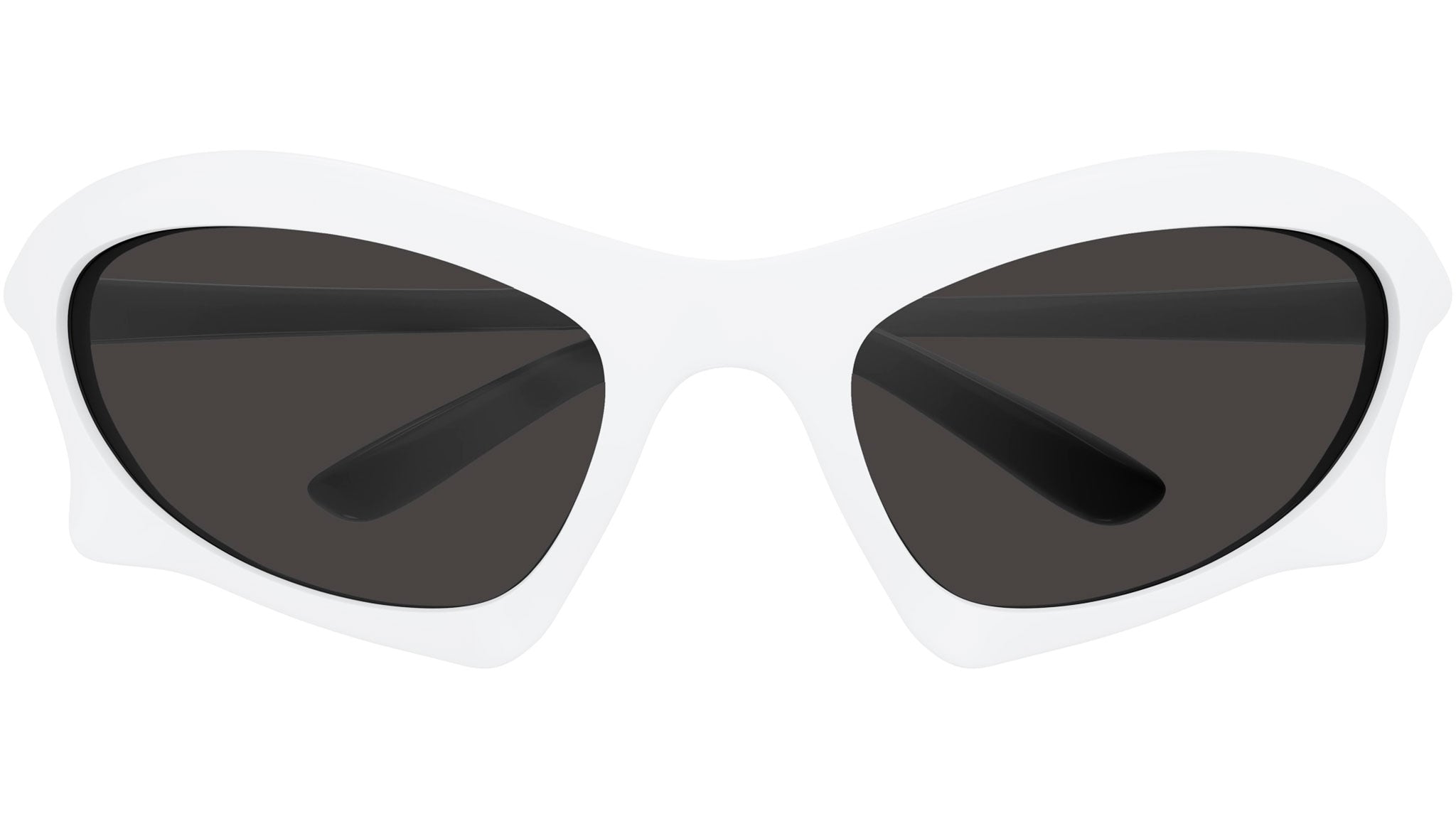 Balenciaga BB0229S 004 White Grey Sunglasses - eye-oo.com display picture 2