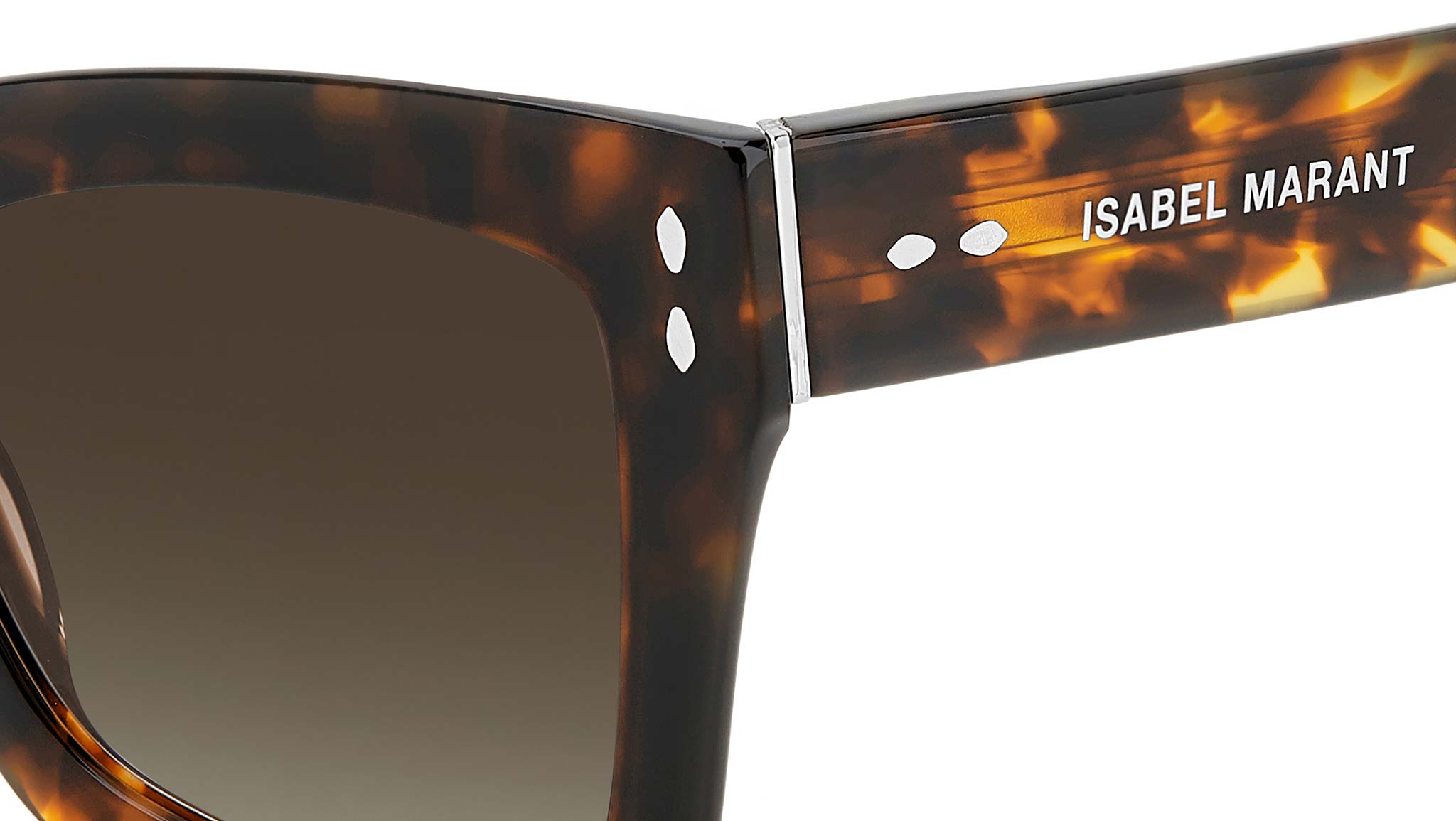 Isabel Marant Tapered Butterfly Sunglasses IM0103/S 086HA Havana 52mm Isabel Marant Sunglasses IM0103/S 086HA Tortoise Butterfly  main image 2