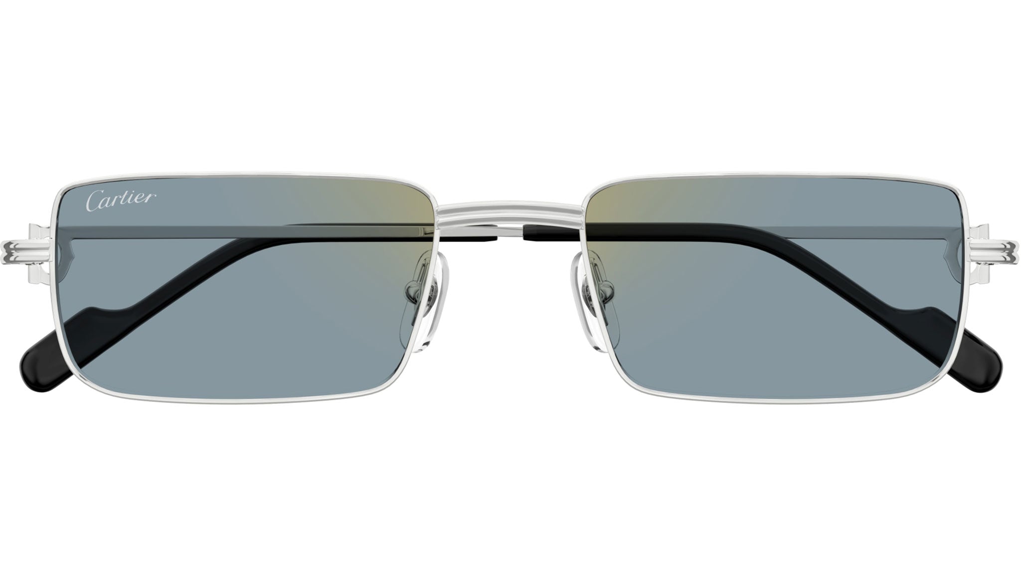 Cartier Première CT0501S Sunglasses Shiny Platinum - eye-oo.com