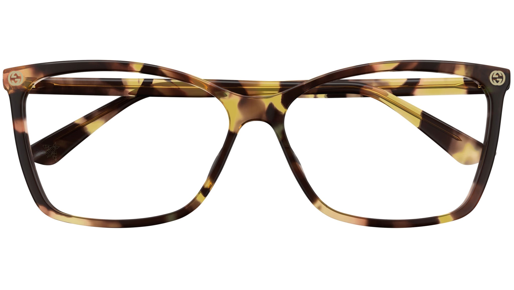 Gucci GG0025O Eyeglasses Havana Acetate Gucci GG0025O Eyeglasses | Select Eyewear main image 3