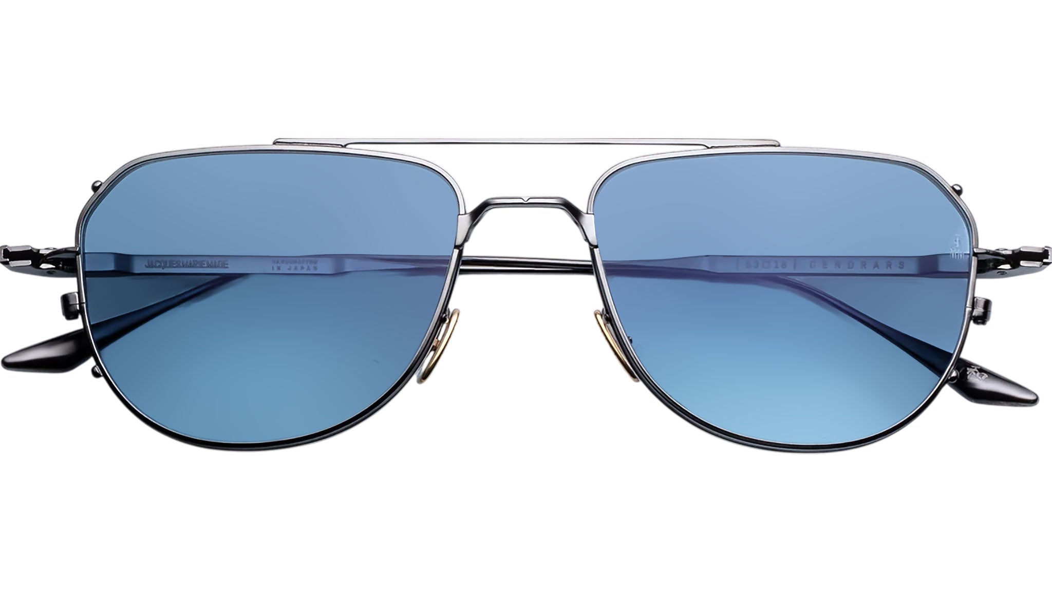 シャガール Jacques Marie Mage Cendrars Antique Silver Sunglasses JMMCEN-2H