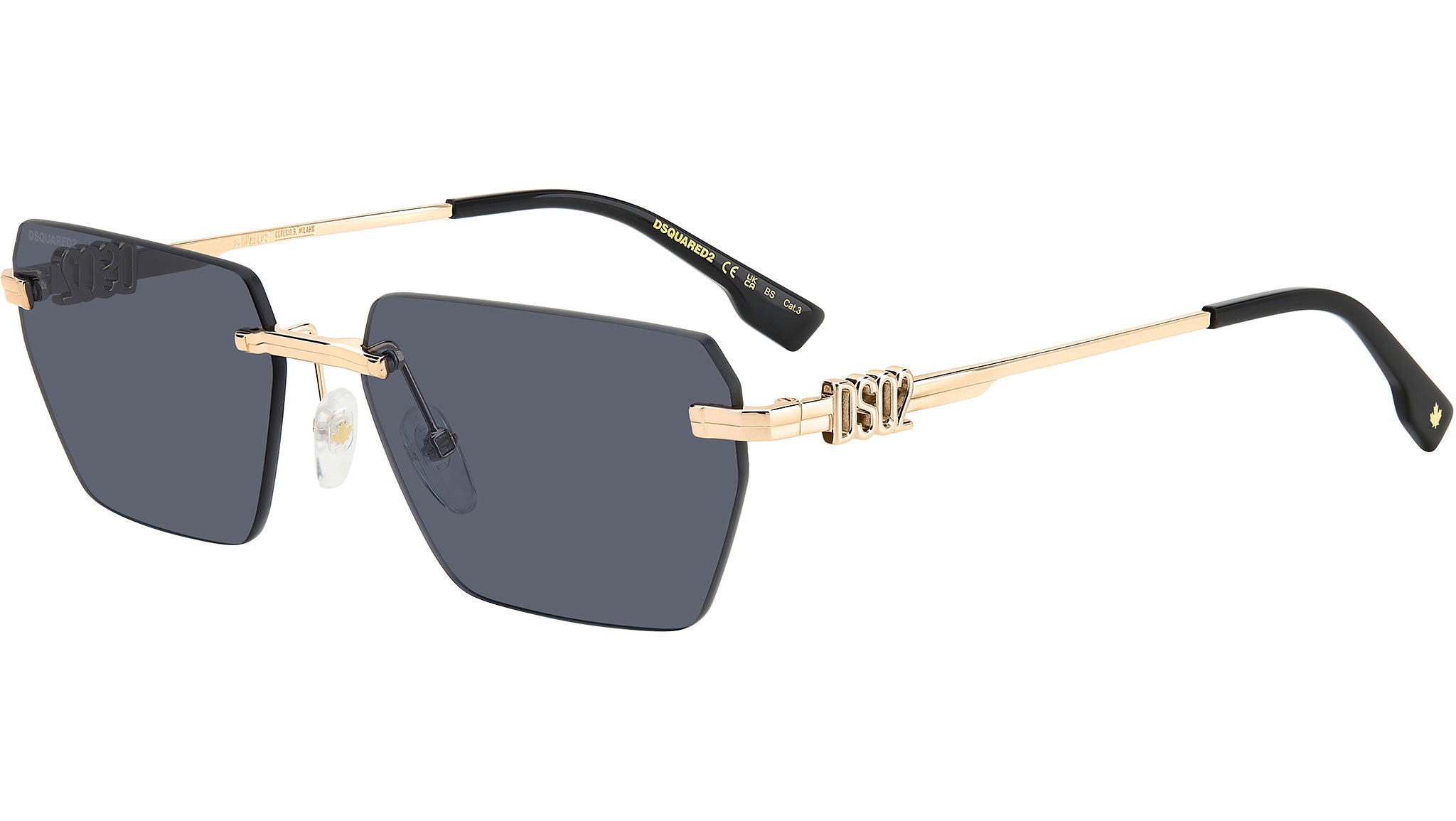 Dsquared2 D2 0102/S 807 Sunglasses Black