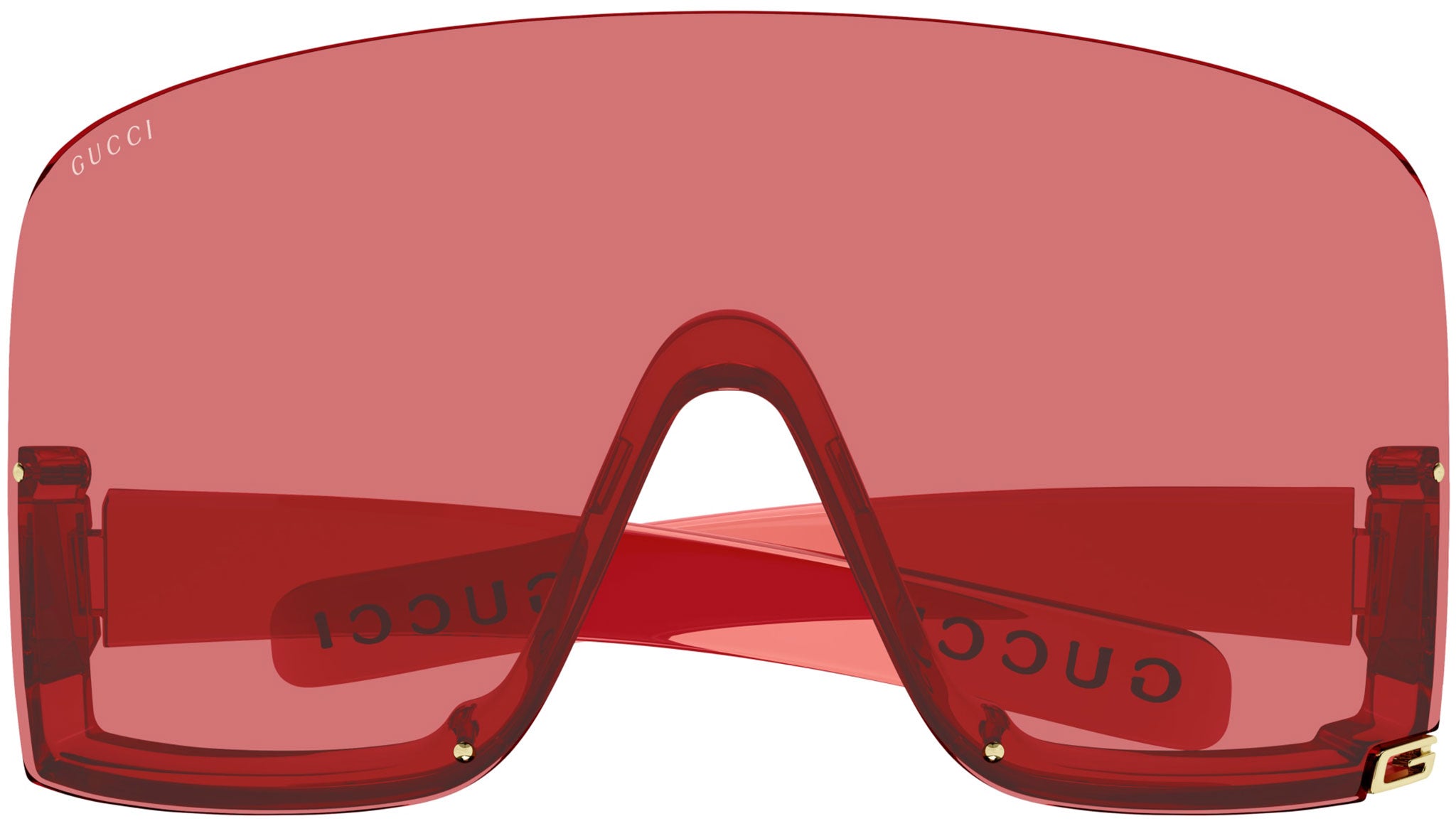 Gucci GG1631S 001 Sunglasses Transparent Red - eye-oo.com