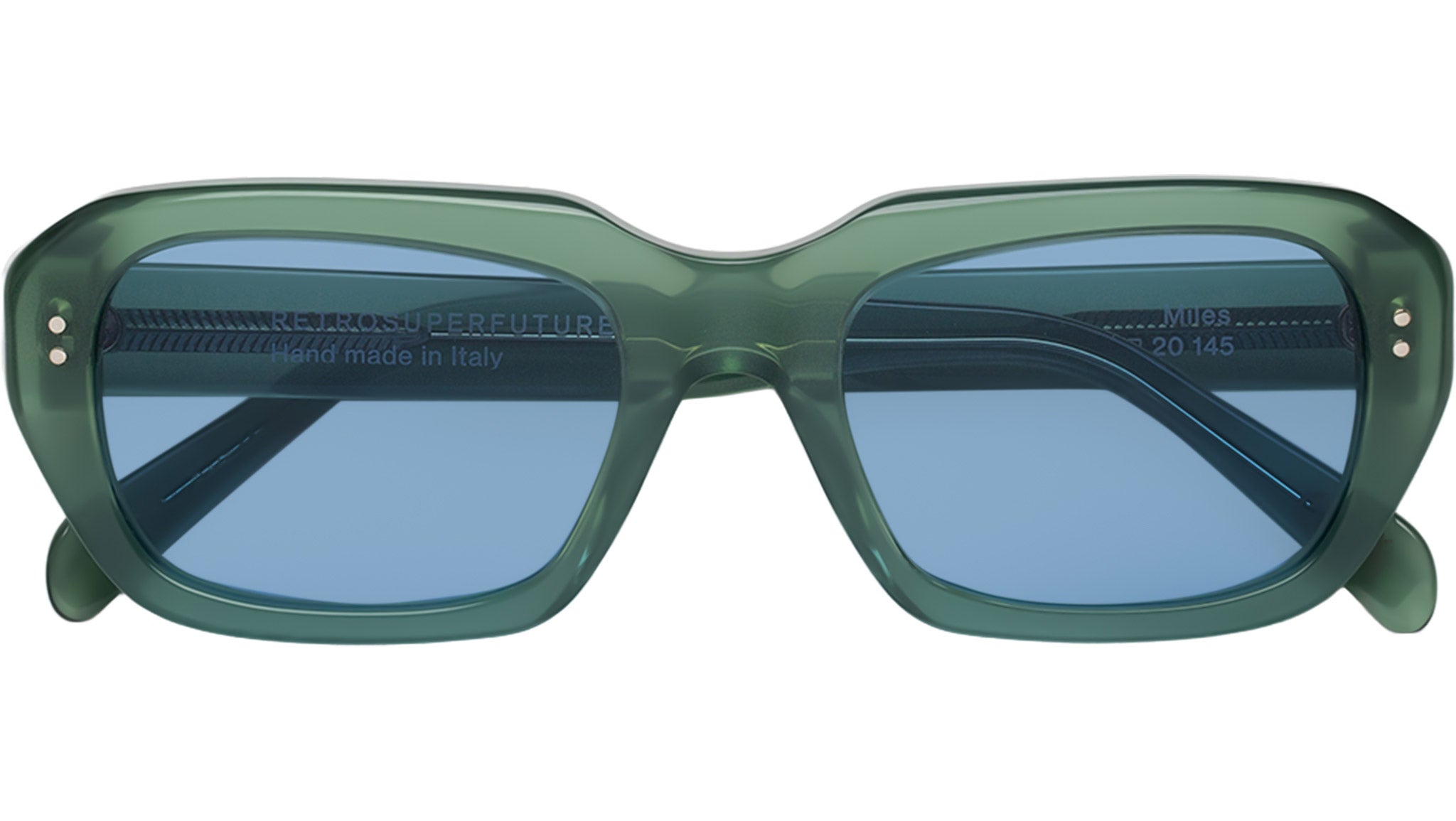 Retrosuperfuture Glasses Miles Sage 7P9 - eye-oo.com