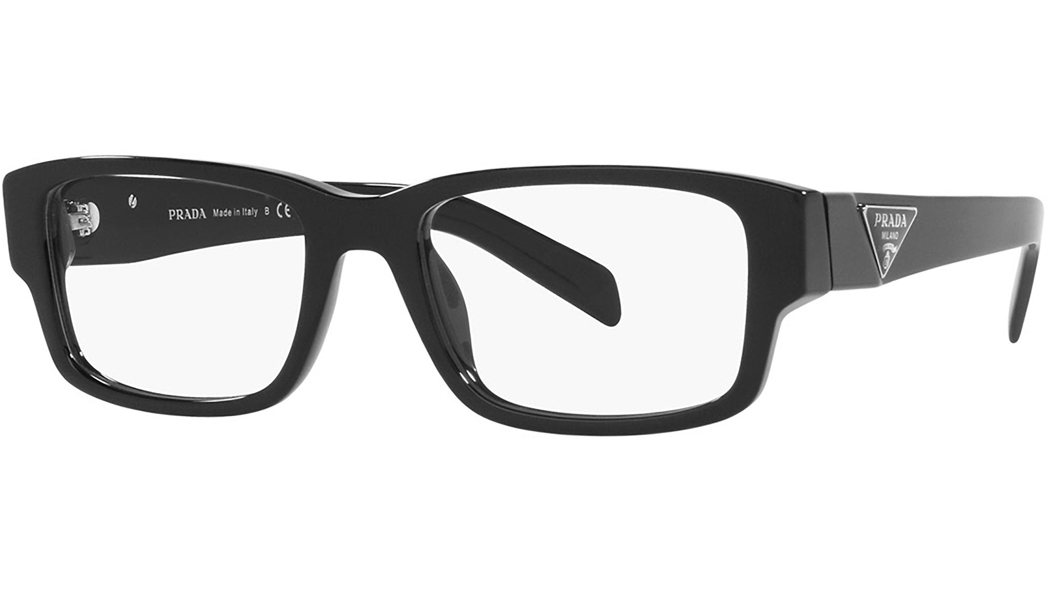 Prada PR 07ZV 1AB1O1 Optical Frame Black - eye-oo.com