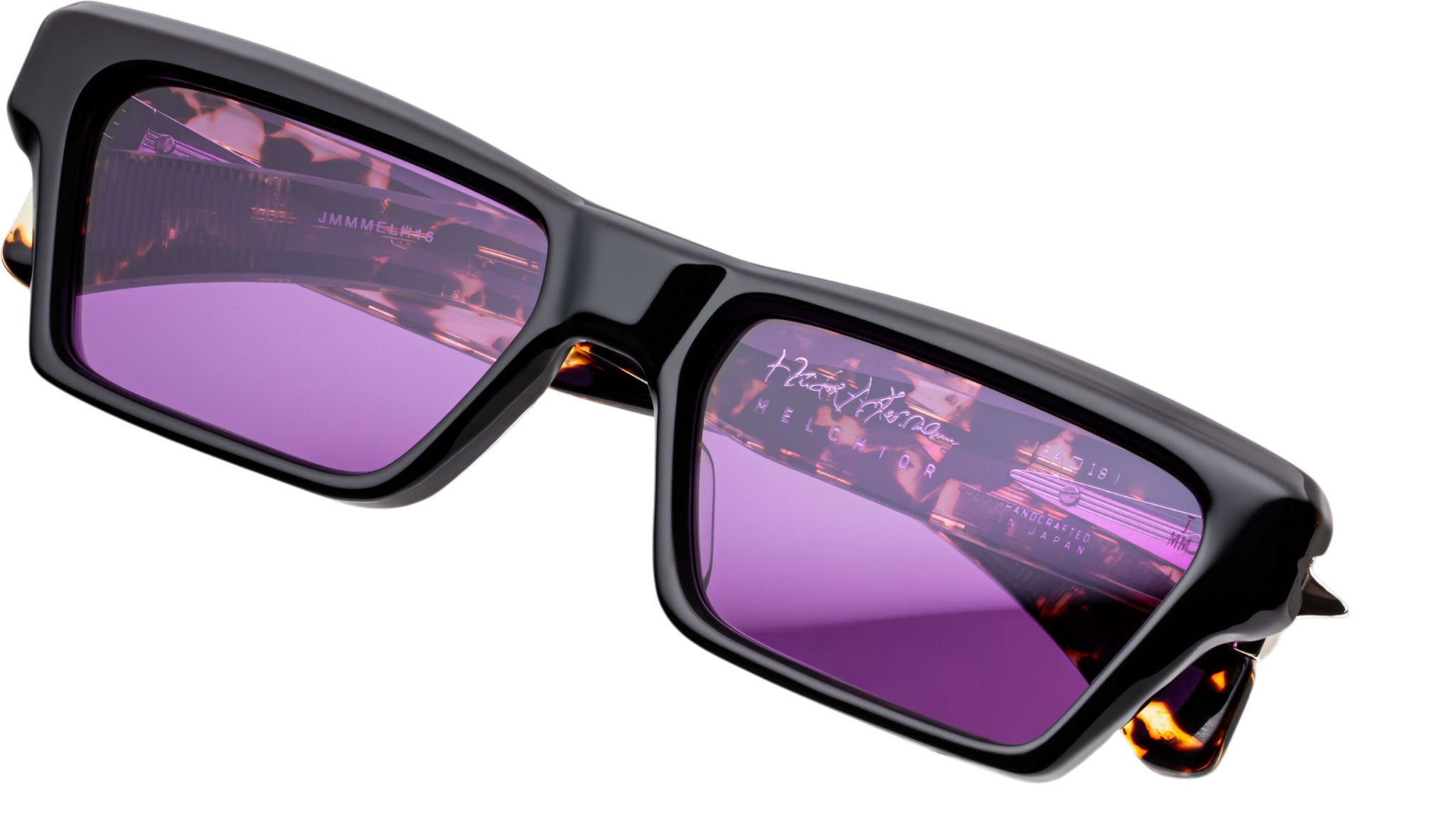 Jacques Marie Mage Melchior Amethyst Sunglasses JMMMEL-H16 - eye