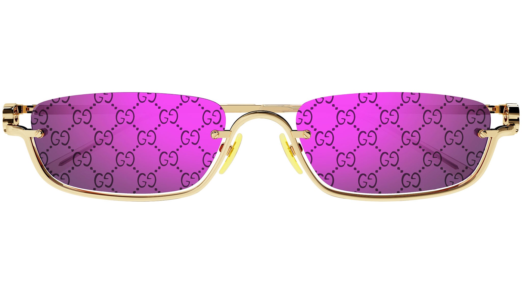 GUCCI グッチ　眼鏡　GG0296OA カラーレンズ入り　パープル系 GUCCI グッチ 眼鏡 GG0296OA カラーレンズ入り パープル系 - メルカリ