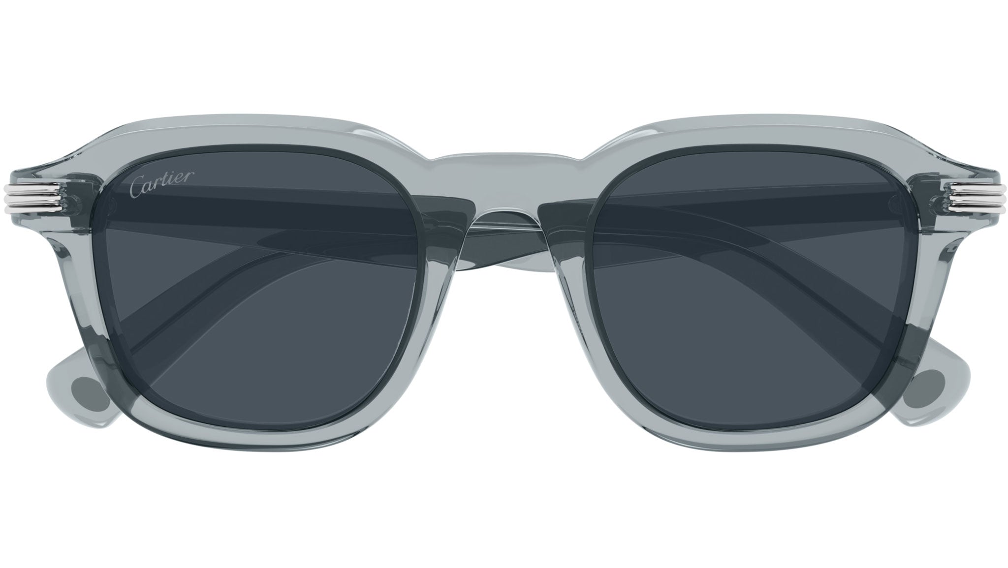 Cartier CT0536S Sunglasses 004 Transparent Light-Blue