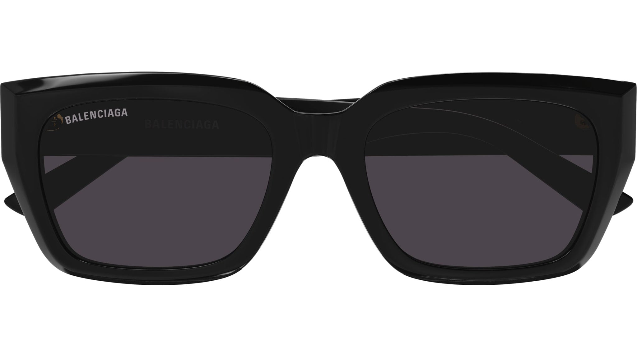 Balenciaga BB0272SA 001 Black Grey Sunglasses - eye-oo.com