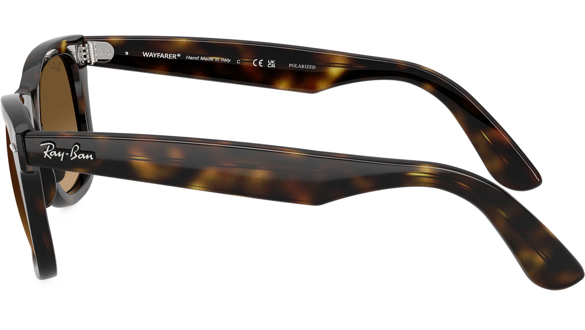Wayfarer Ease RB4340 Ray-Ban Sunglasses 710/M2 Havana - eye-oo.com