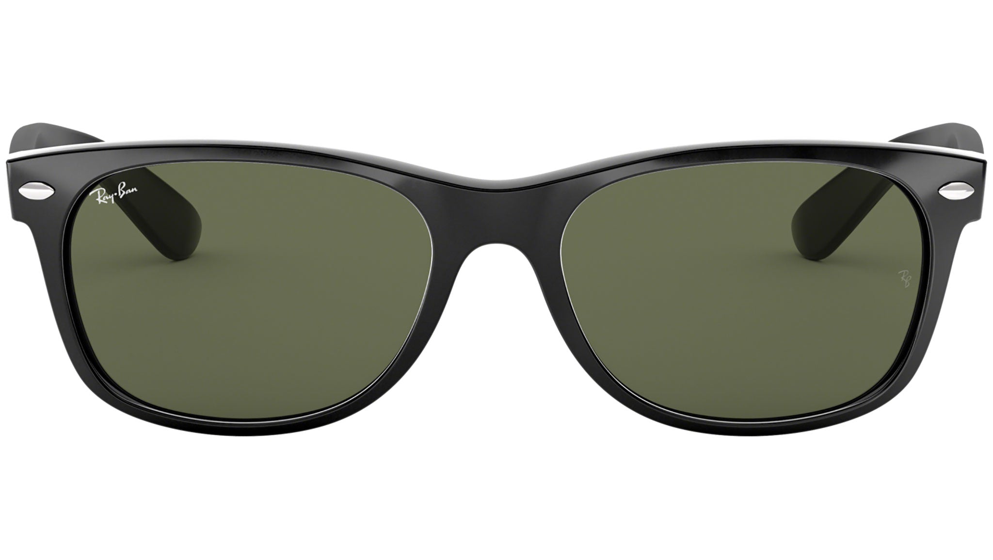 Ray-Ban New Wayfarer RB2132 901 Black Sunglasses - eye-oo.com