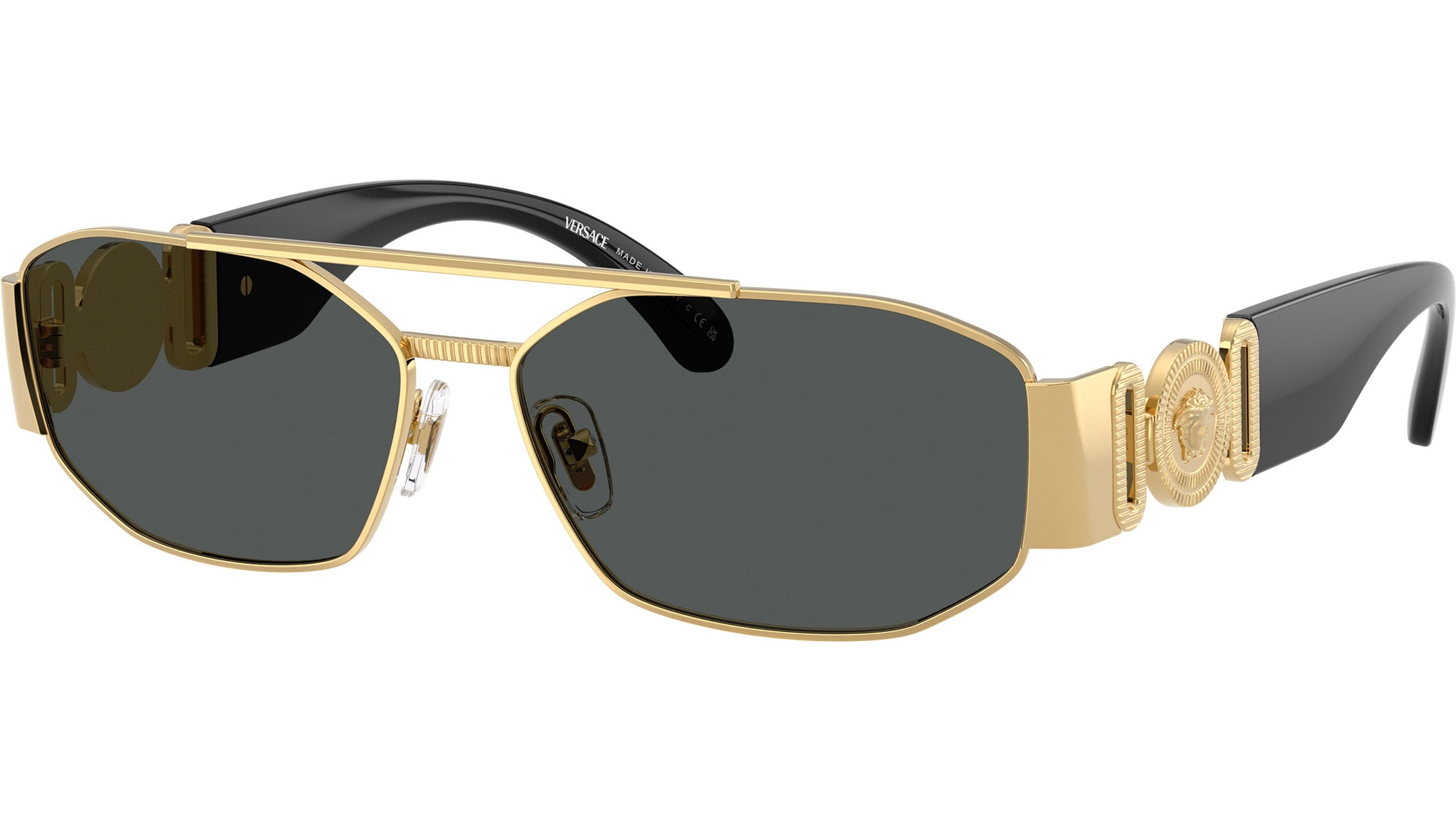 Versace 照明 Versace VE2287 Sunglasses 100287 Gold - eye-oo.com