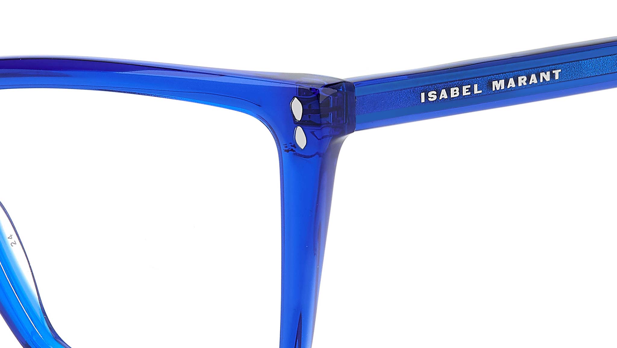 ISABEL MARANT シオメトリックフレムメカネ IM0130 PJPBLUE Isabel Marant IM 0130 PJP Optical Frame Blue - eye-oo.com