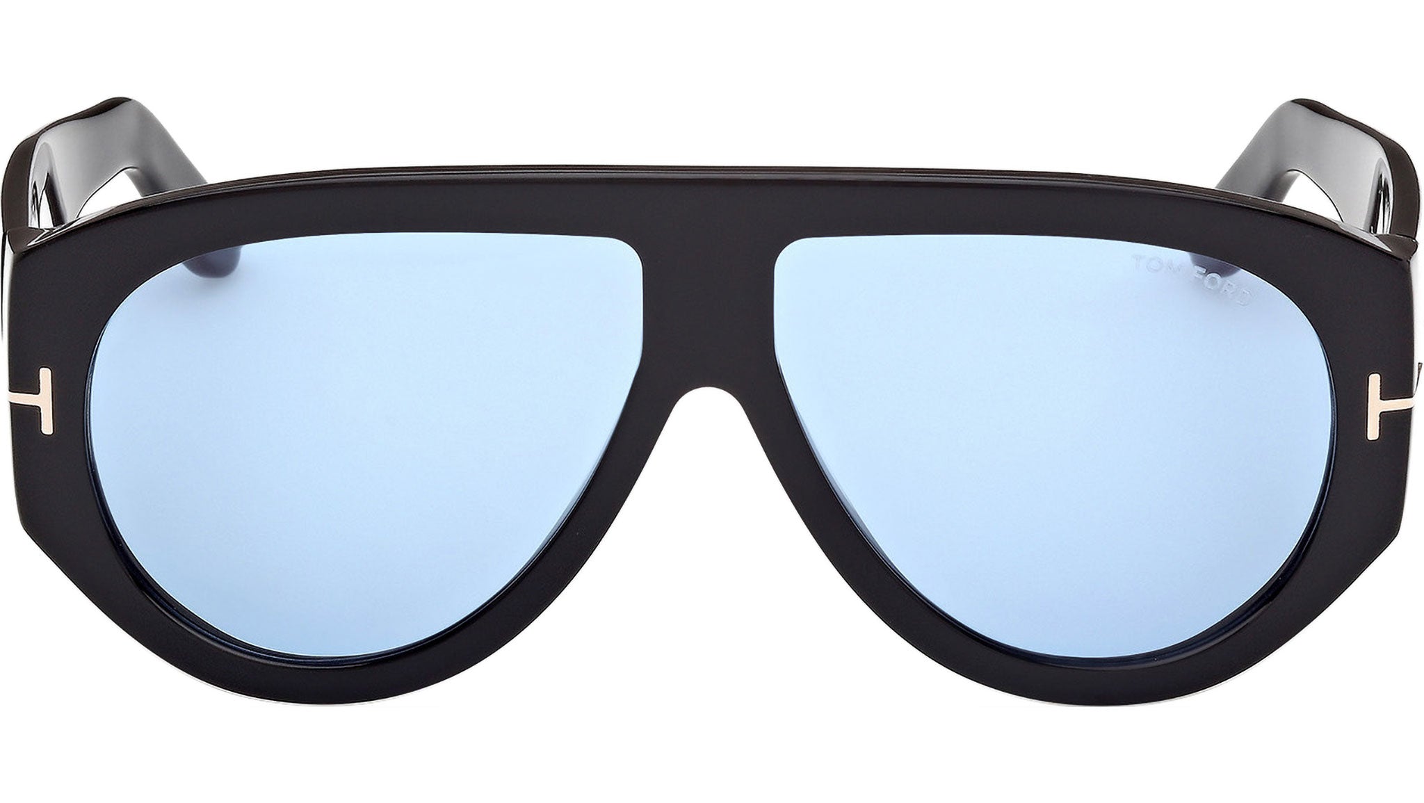 Tom Ford Bronson Sunglasses FT1044 01V Shiny Black - eye-oo.com