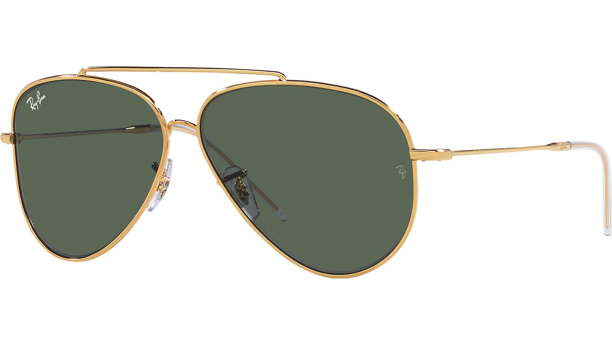 Ray-Ban Aviator Reverse RBR0101S 001/VR Gold Sunglasses  display picture 1