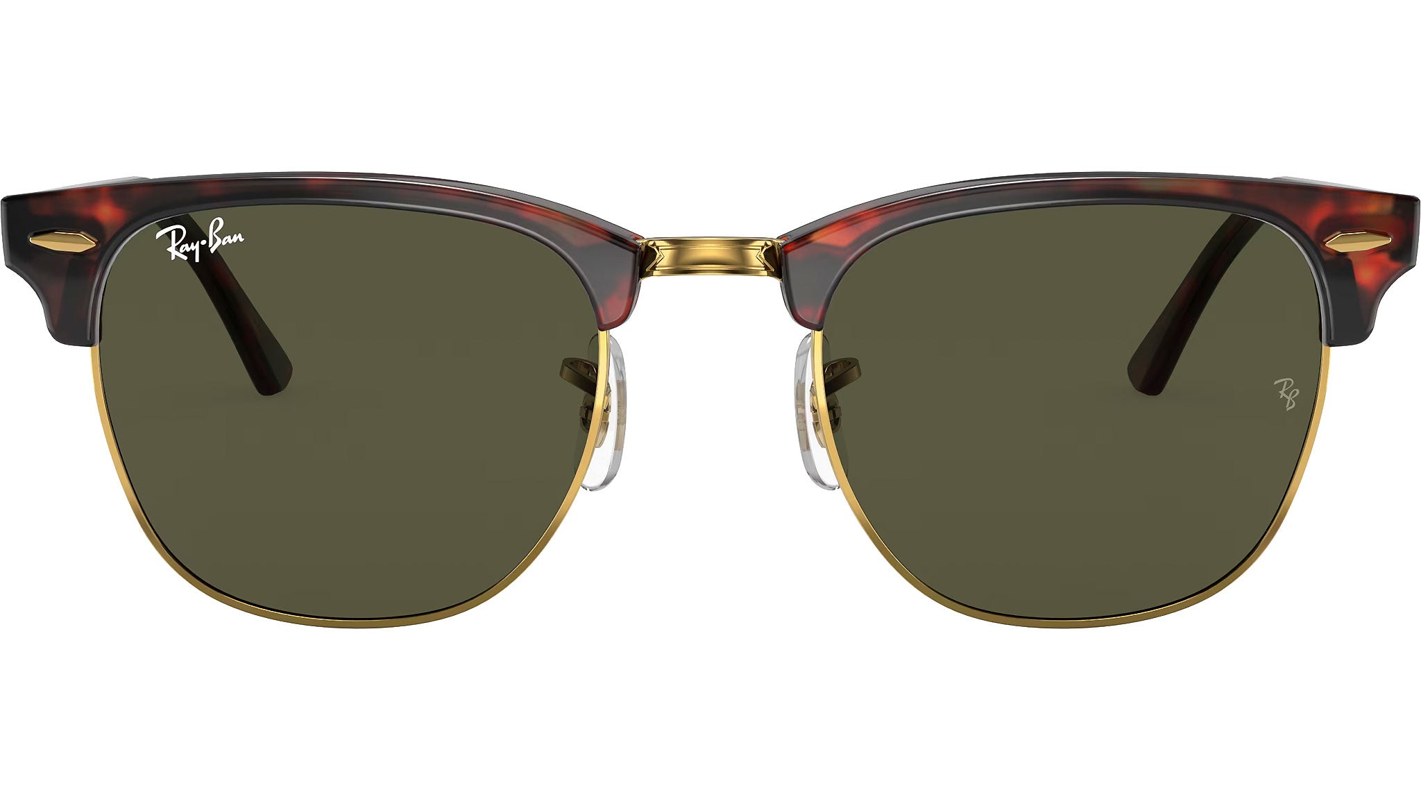 Ray-Ban Clubmaster RB3016 W0366 Tortoise Sunglasses - eye-oo.com