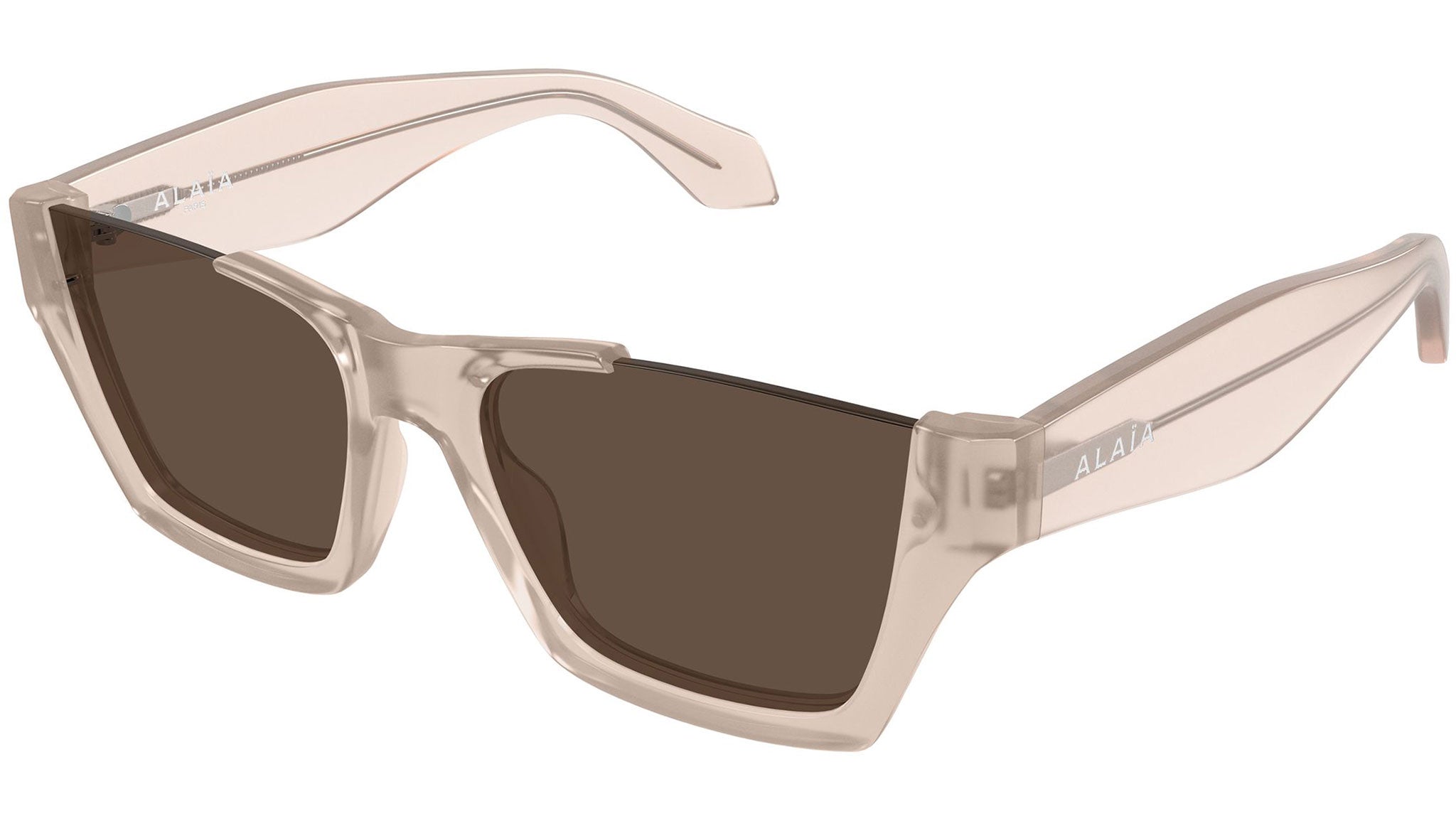 AA0081S Azzedine Alaïa Rectangular Sunglasses 006 Pink - eye-oo.com