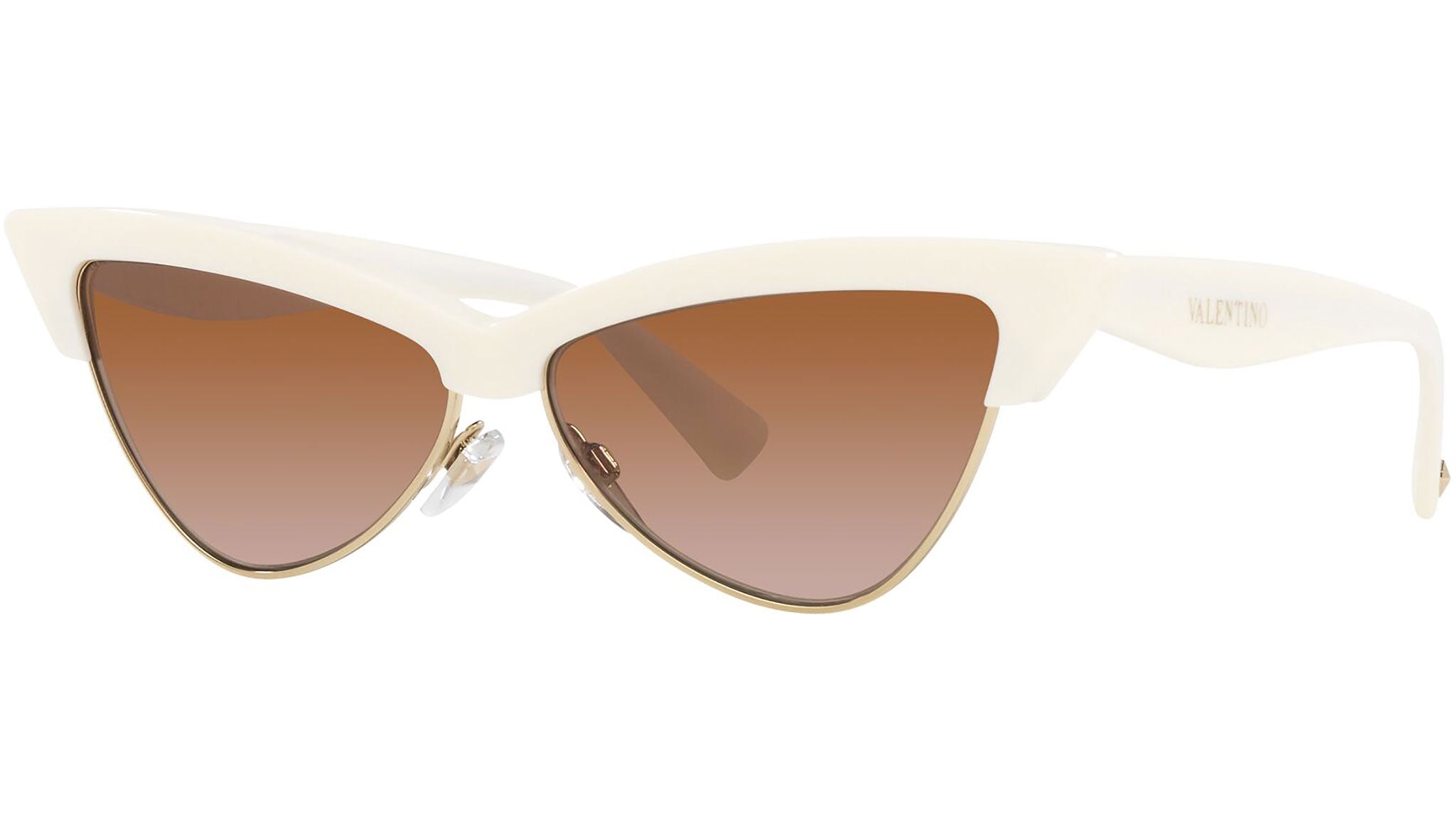 Valentino Ivory Round Sunglasses VA4102 511813 ivory - eye-oo.com main image 2
