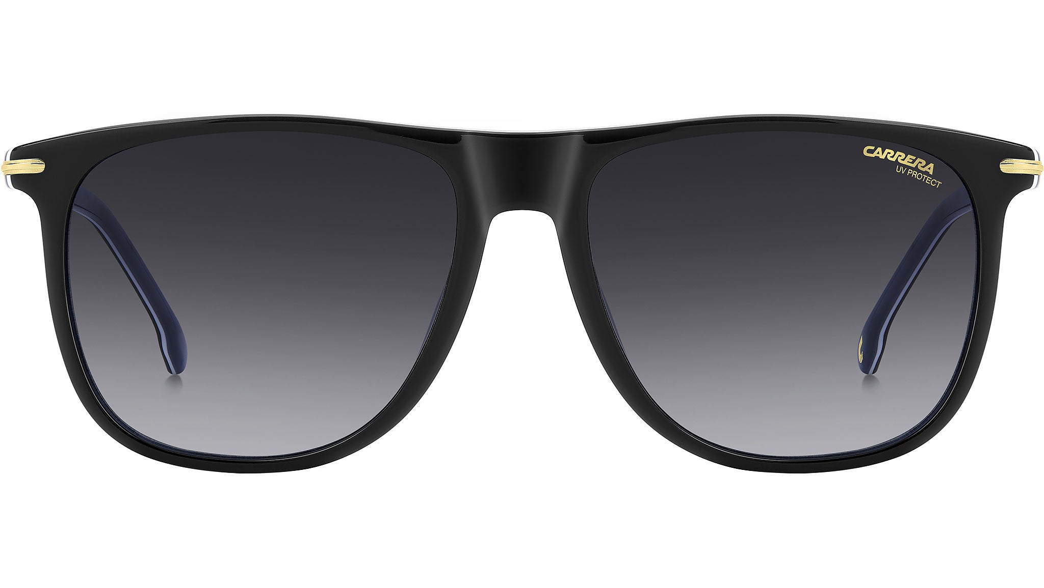 Carrera 349/S 9ZJ 9O Sunglasses Black Blue Horn - eye-oo.com