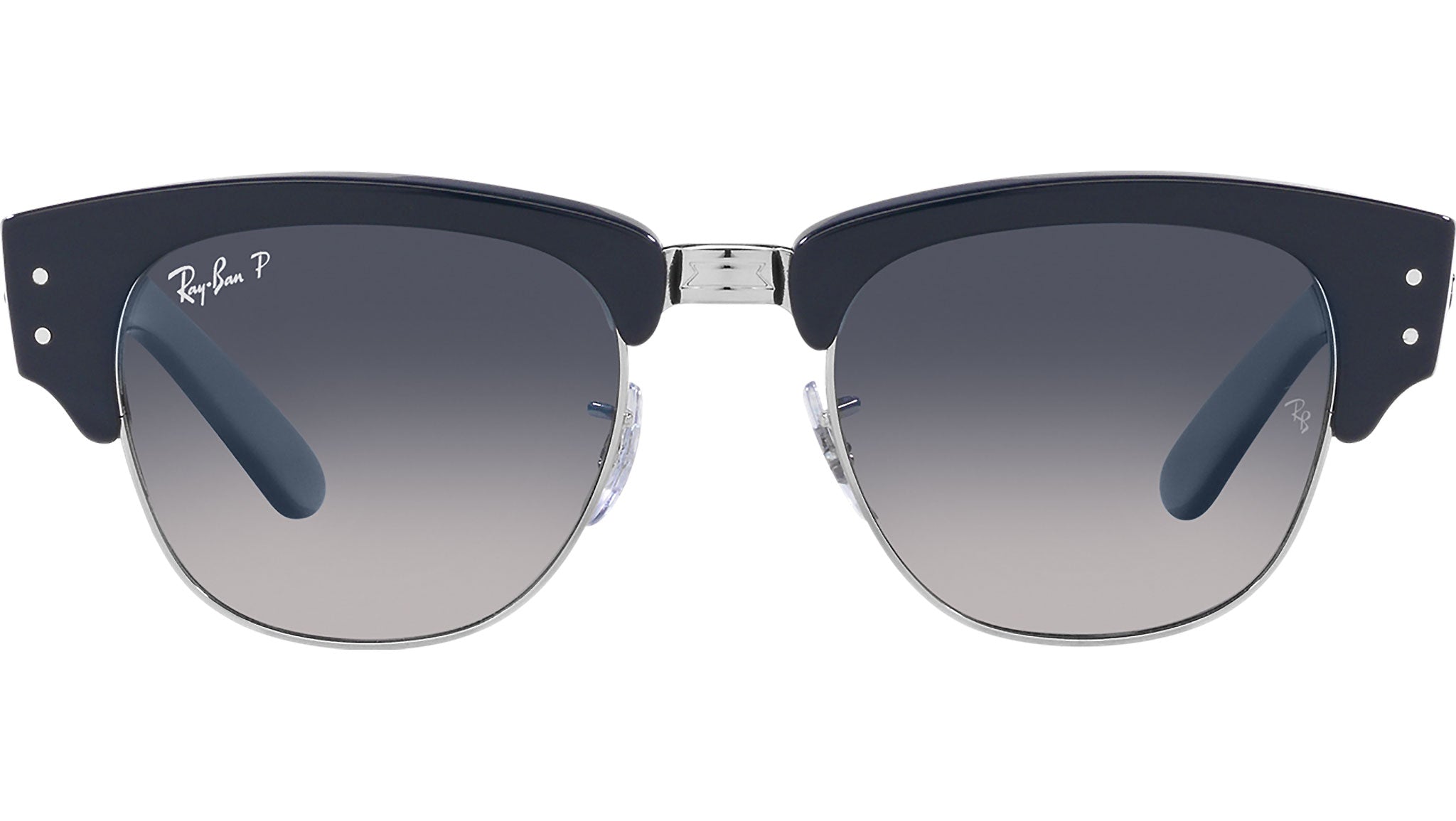 Ray-Ban Mega Clubmaster RB0316S 136678 Blue Sunglasses - eye  display picture 3