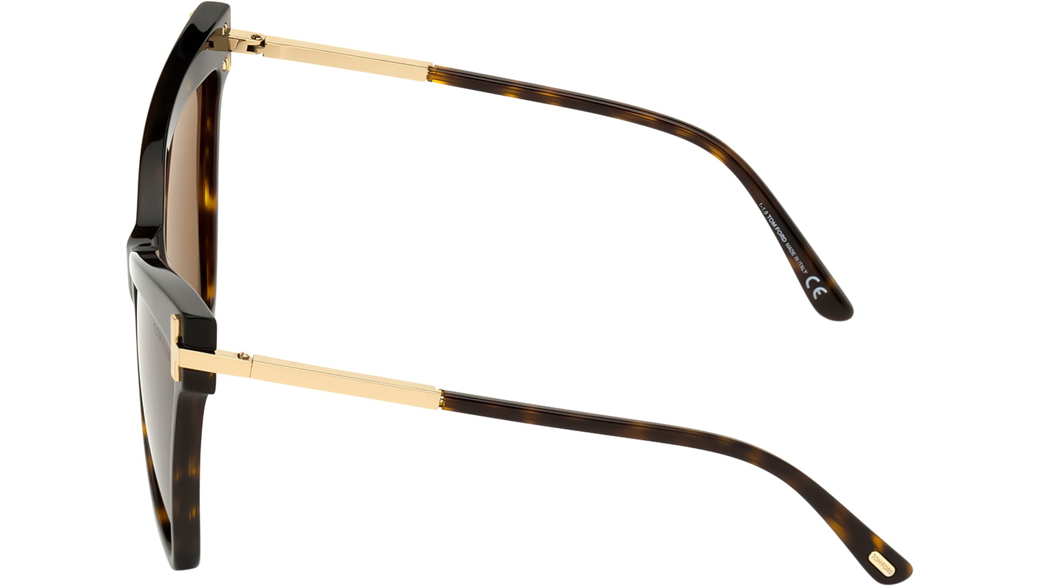 New Women\'s TOM FORD Havana Sunglasses 61-14-135 JOANNA SUNGLASSES | TOM FORD Fashion main image 2