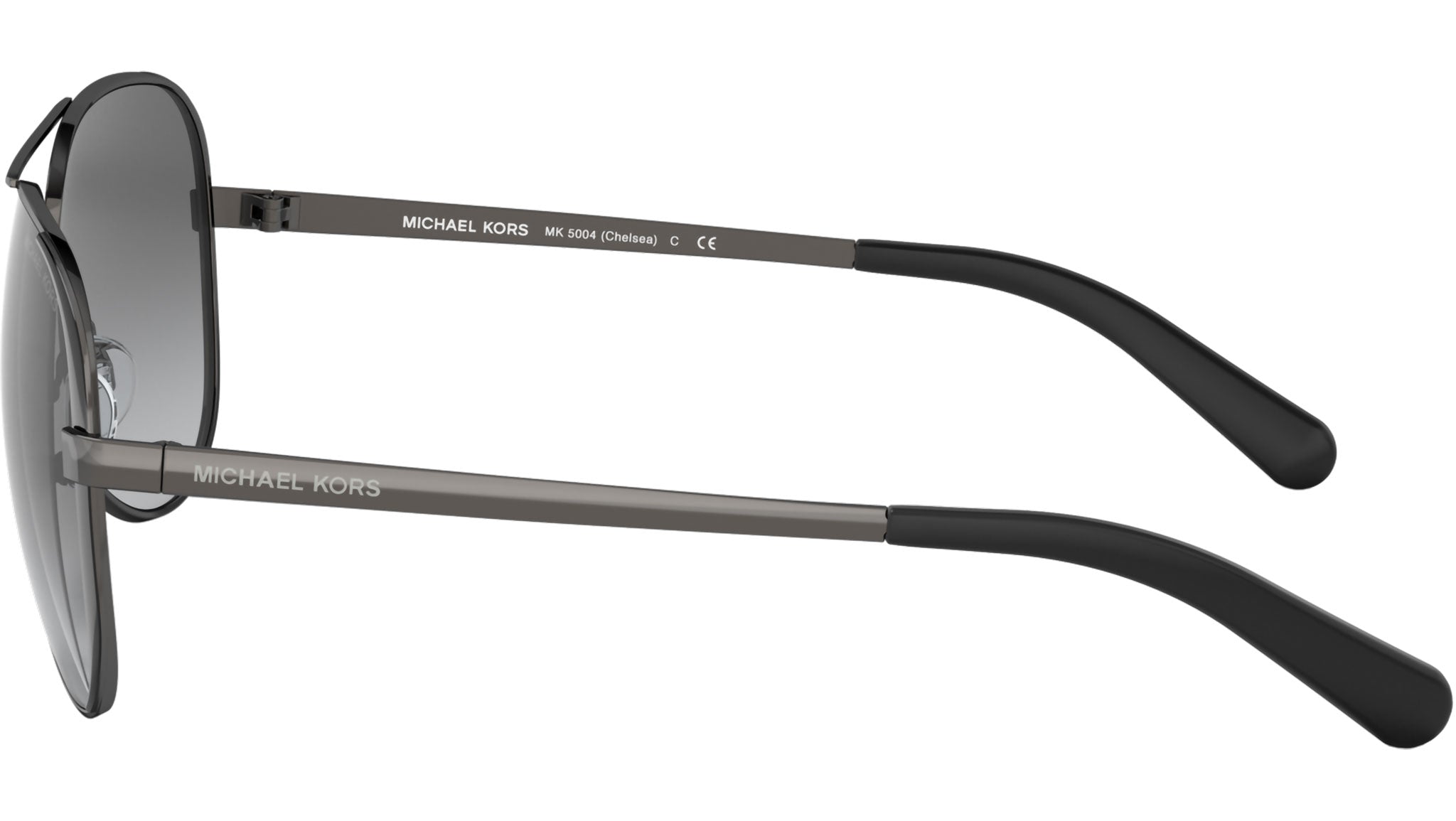 Michael Kors MK5004 Chelsea Gunmetal-Black‎ w/Gray Gradient Lens 101311 H18821 Michael Kors MK5004 - Chelsea Sunglasses | FramesDirect.com main image 4