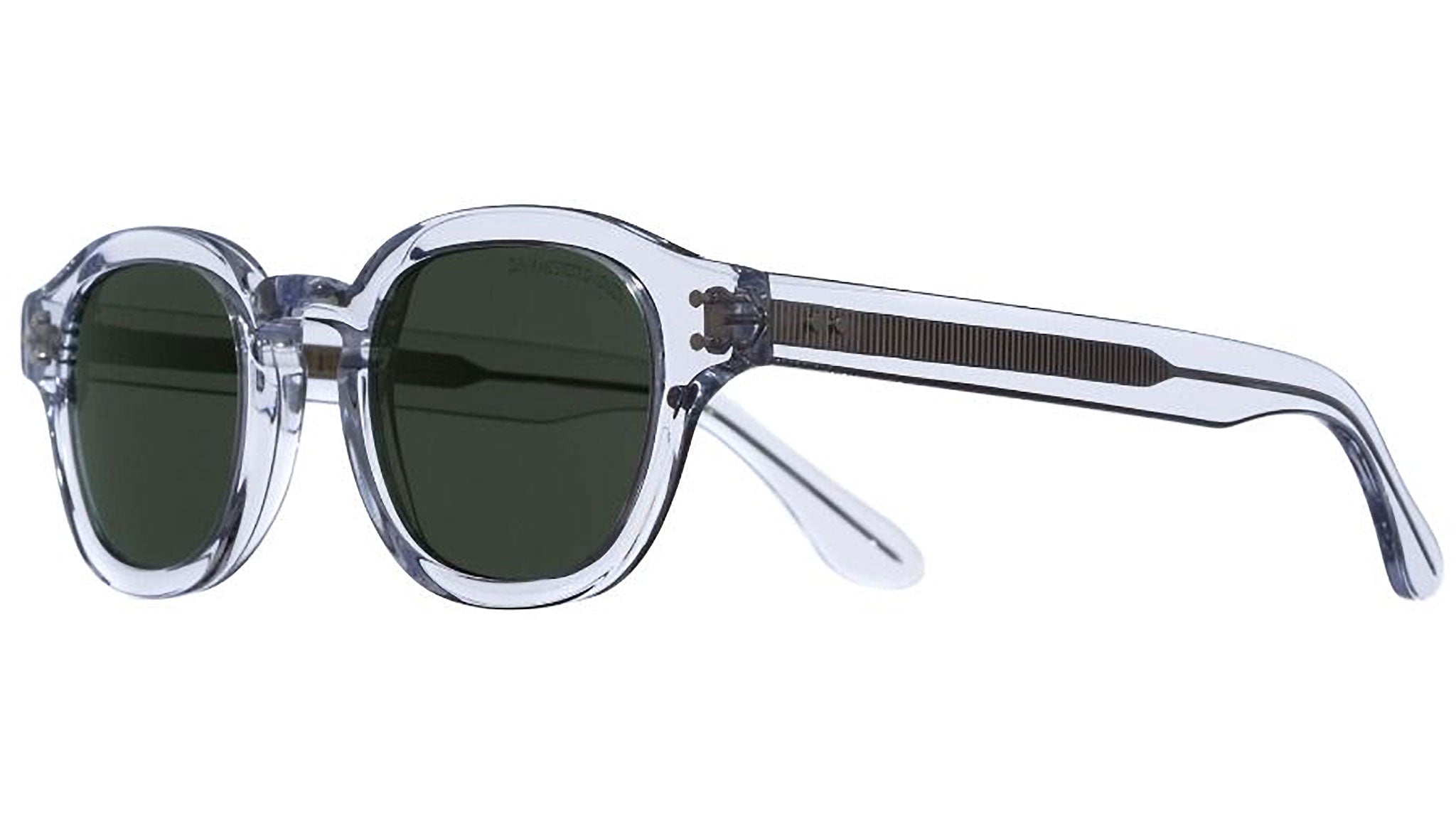 Cutler and Gross 1290V2 Sunglasses 08 Crystal - eye-oo.com