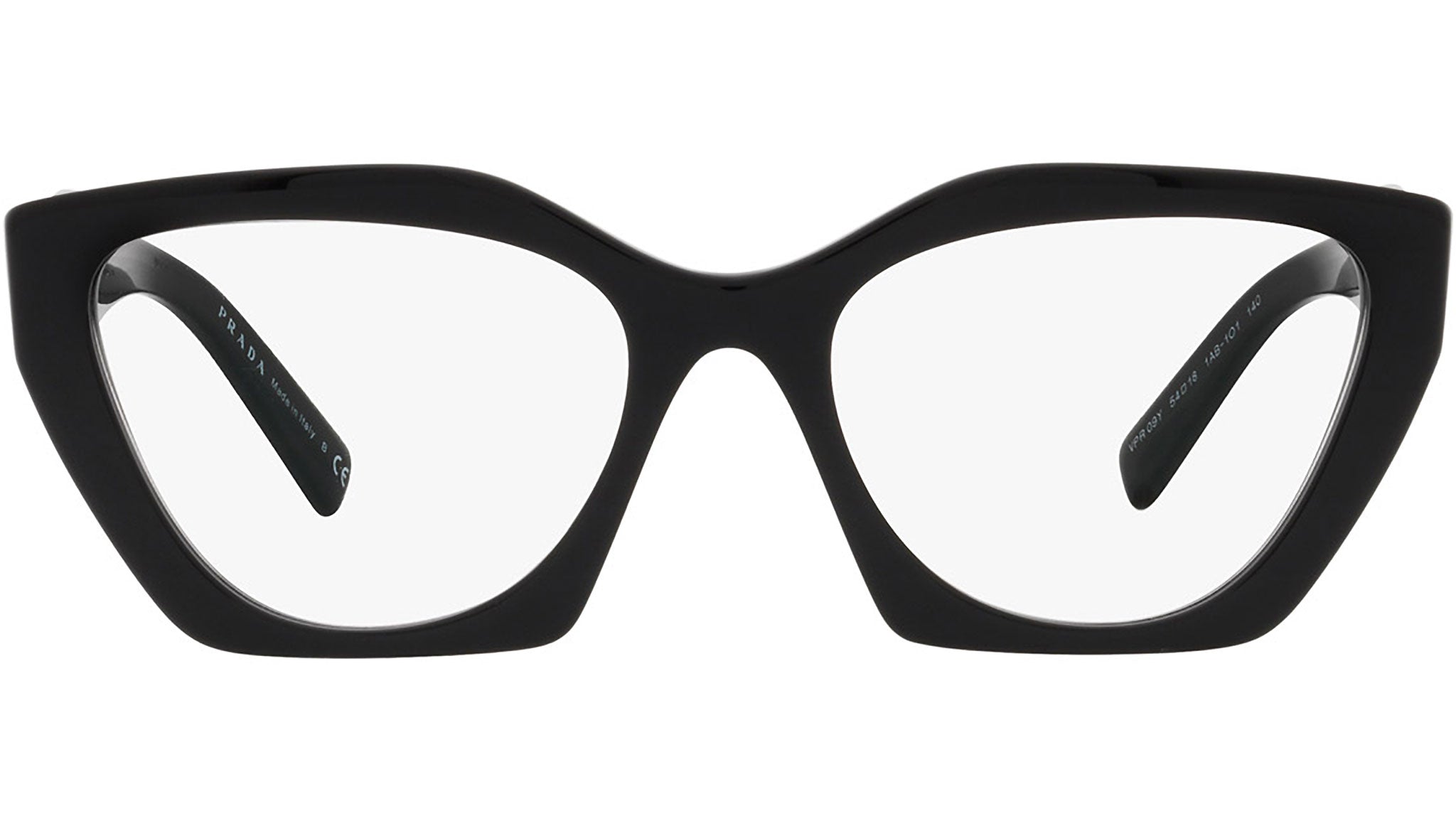 Prada PR 09YV 1AB1O1 Optical Frame Black - eye-oo.com