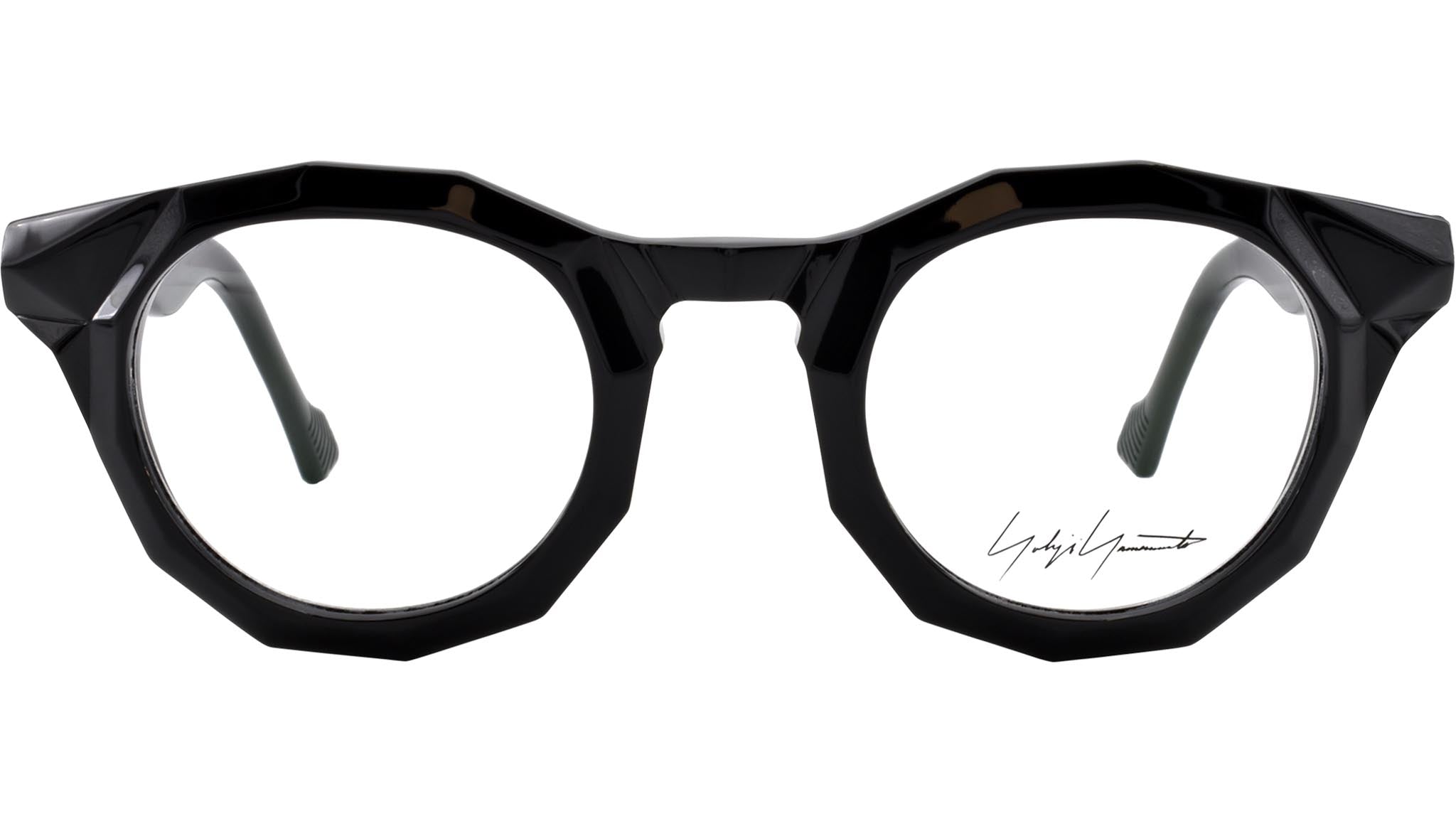 Yohji Yamamoto Black Metal Glasses Women\'s (Frames) Yohji Yamamoto 52 6102 3 – Vintage Frames Company main image 2