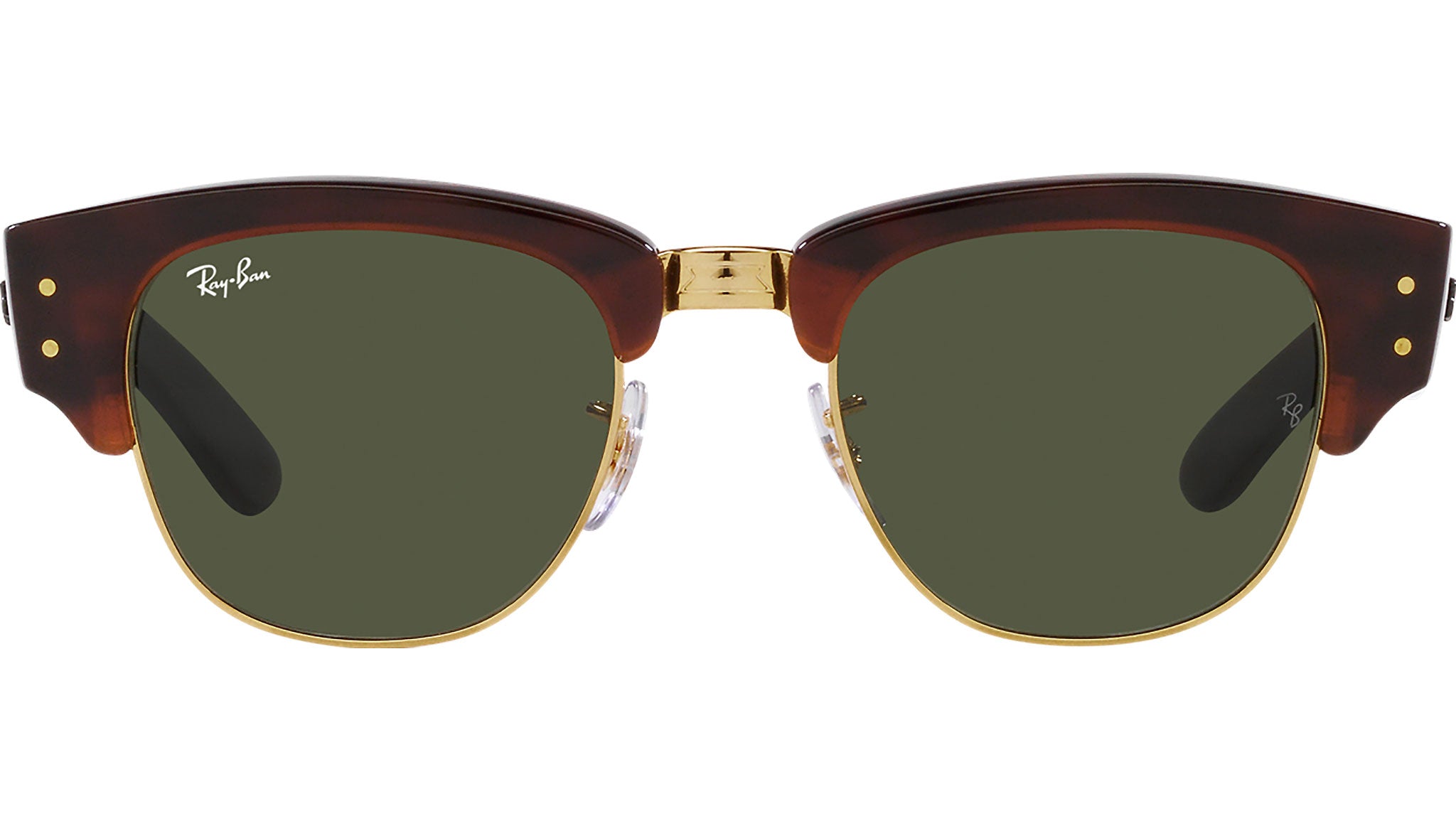 Ray-Ban Mega Clubmaster RB0316S 990/31 Tortoise Sunglasses - eye