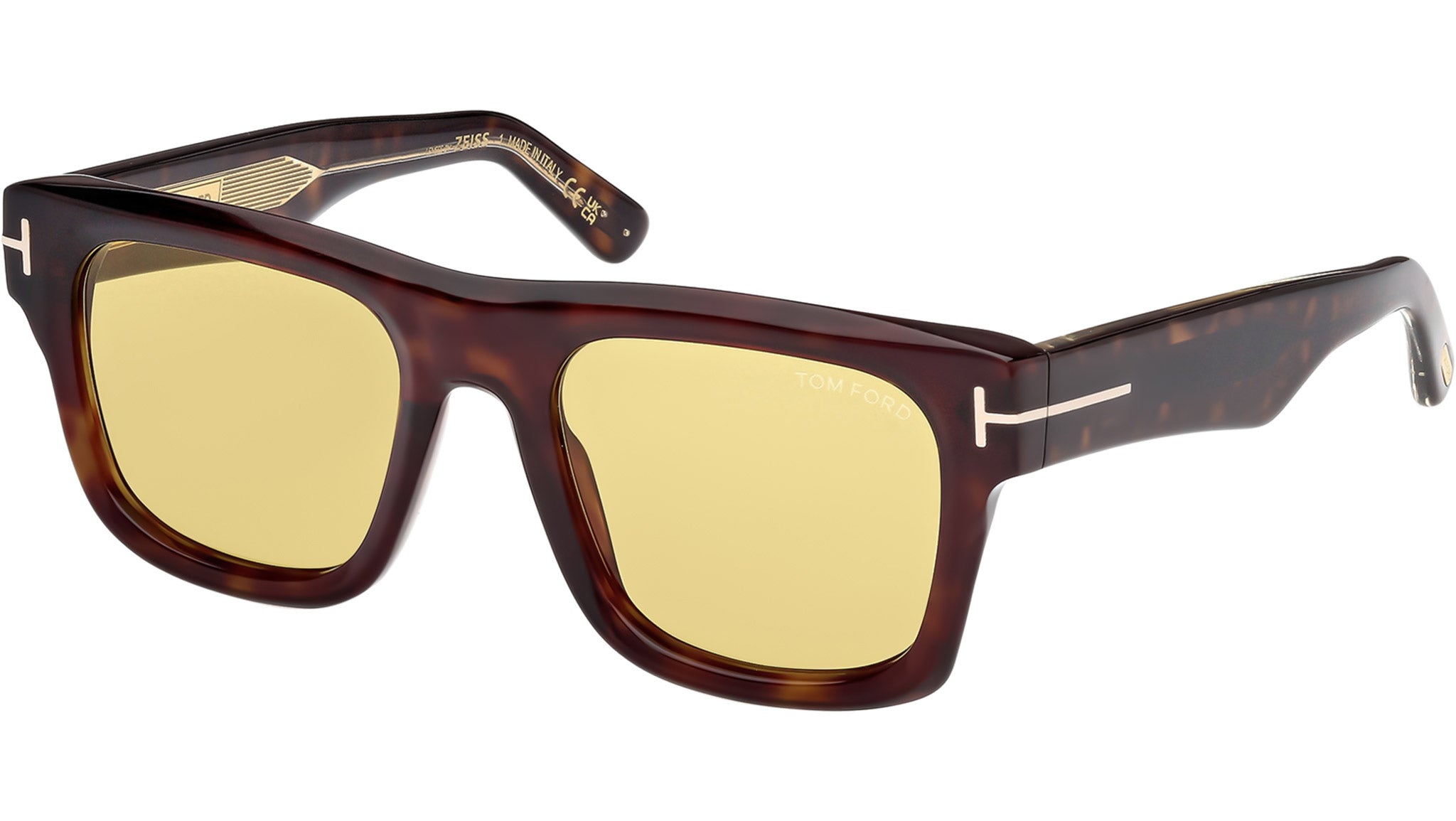 Tom Ford Icon Sunglasses FT1200 52E Dark Havana - eye-oo.com