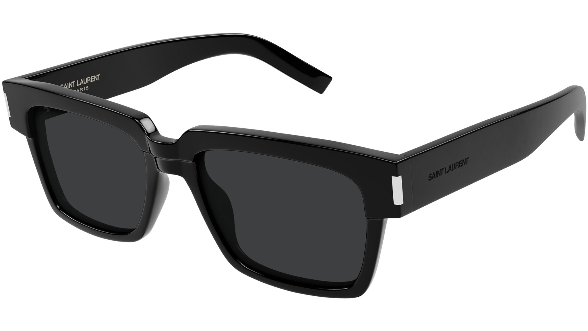 SL 732 VADIM Saint Laurent Sunglasses 001 Shiny Black - eye-oo.com