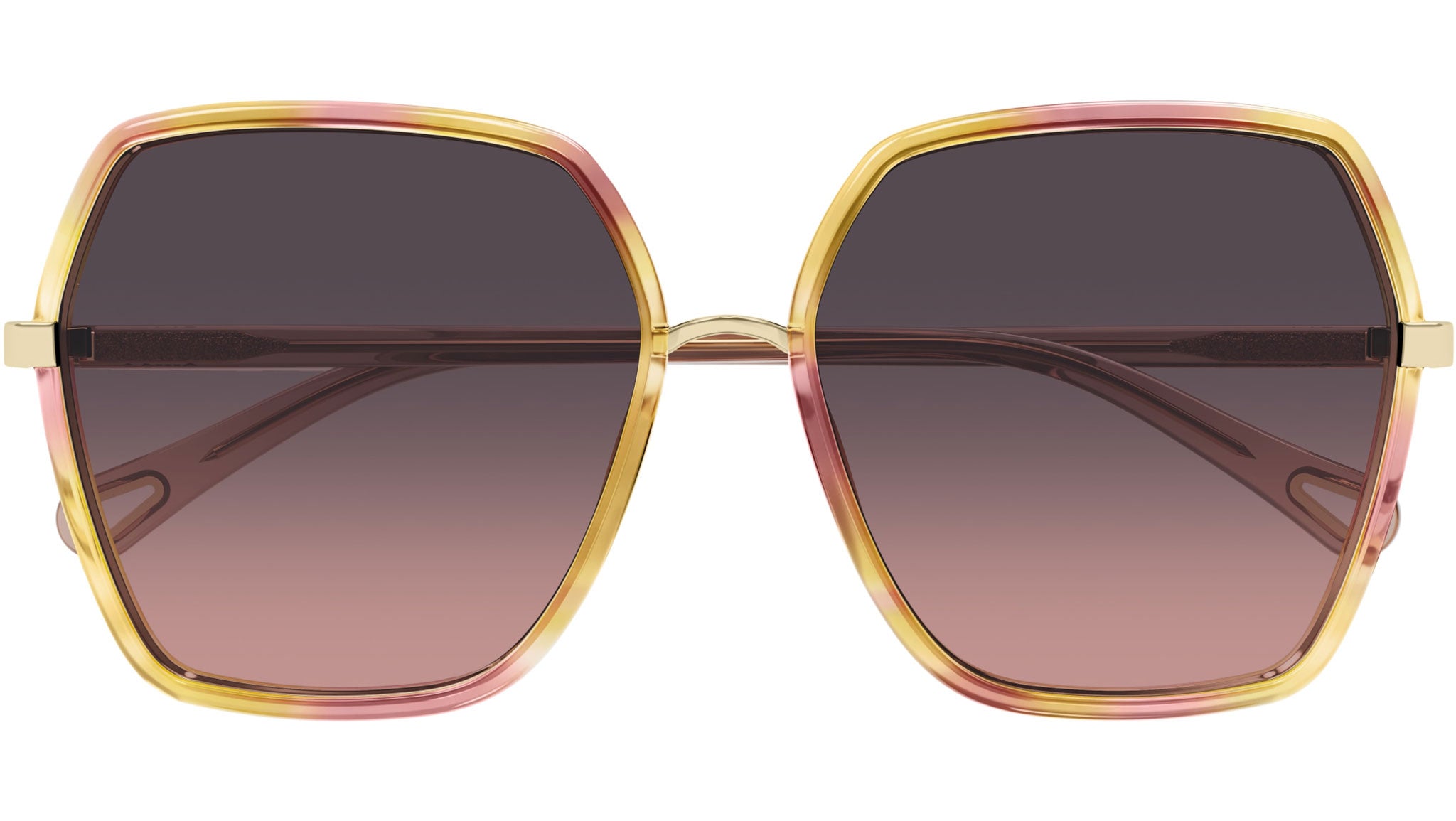Chloé CH0262S 003 Sunglasses Pink Havana - eye-oo.com